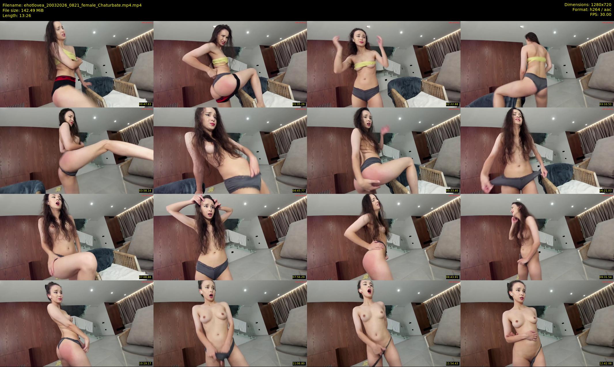 ehotlovea — 14 minute Chaturbate female cam show recording, 720p, Mar 20, 2026
