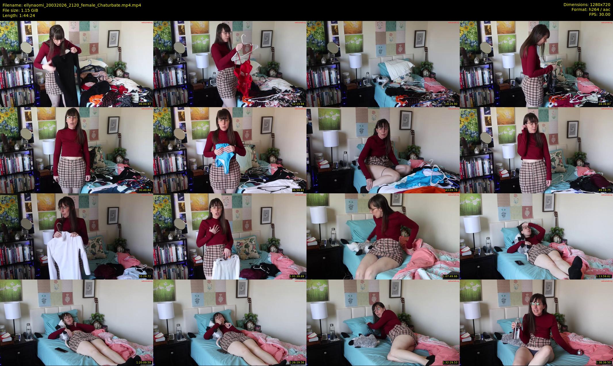 ellynaomi — 105 minute Chaturbate female cam show recording, 720p, Mar 20, 2026