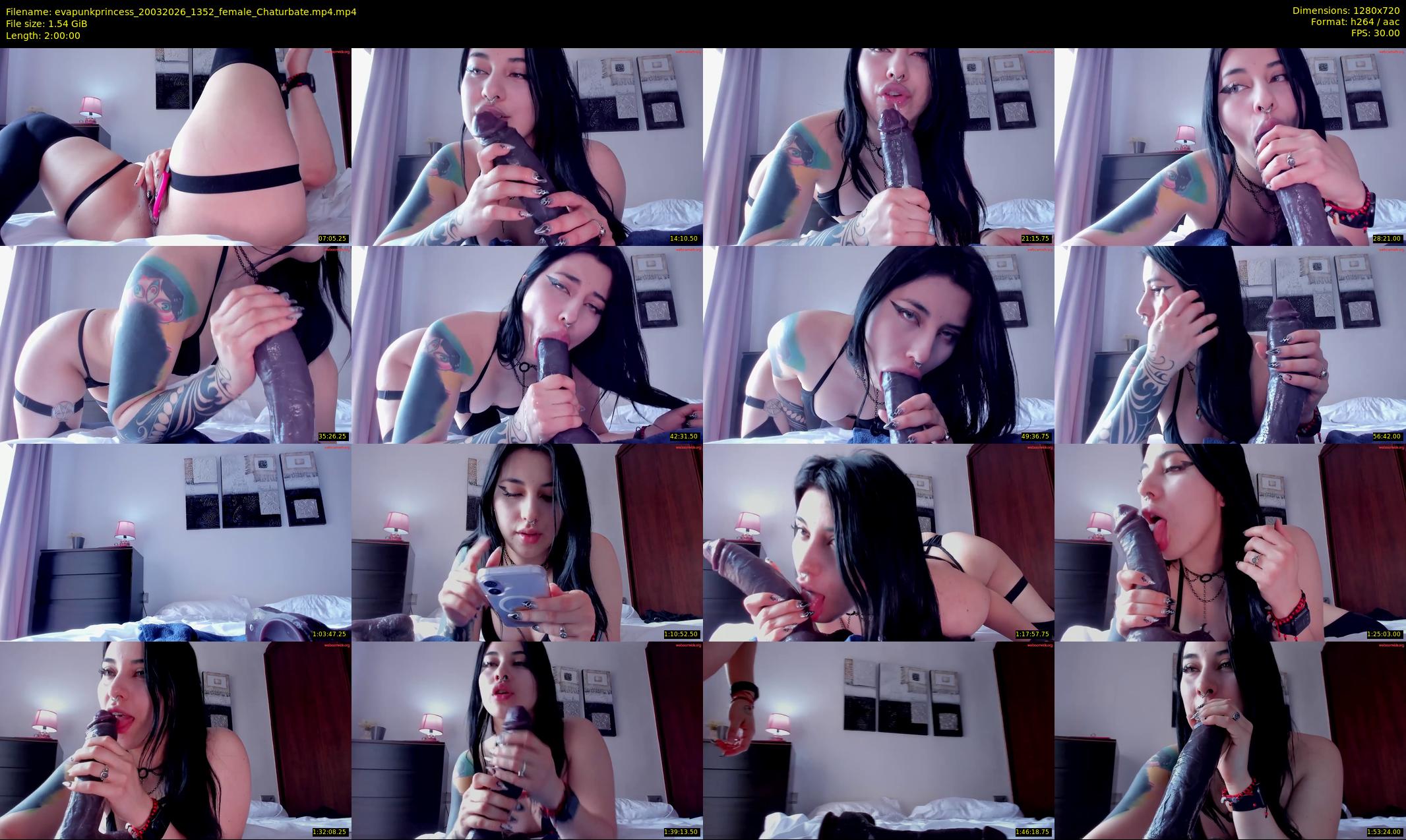 evapunkprincess — 120 minute Chaturbate female cam show recording, 720p, Mar 20, 2026