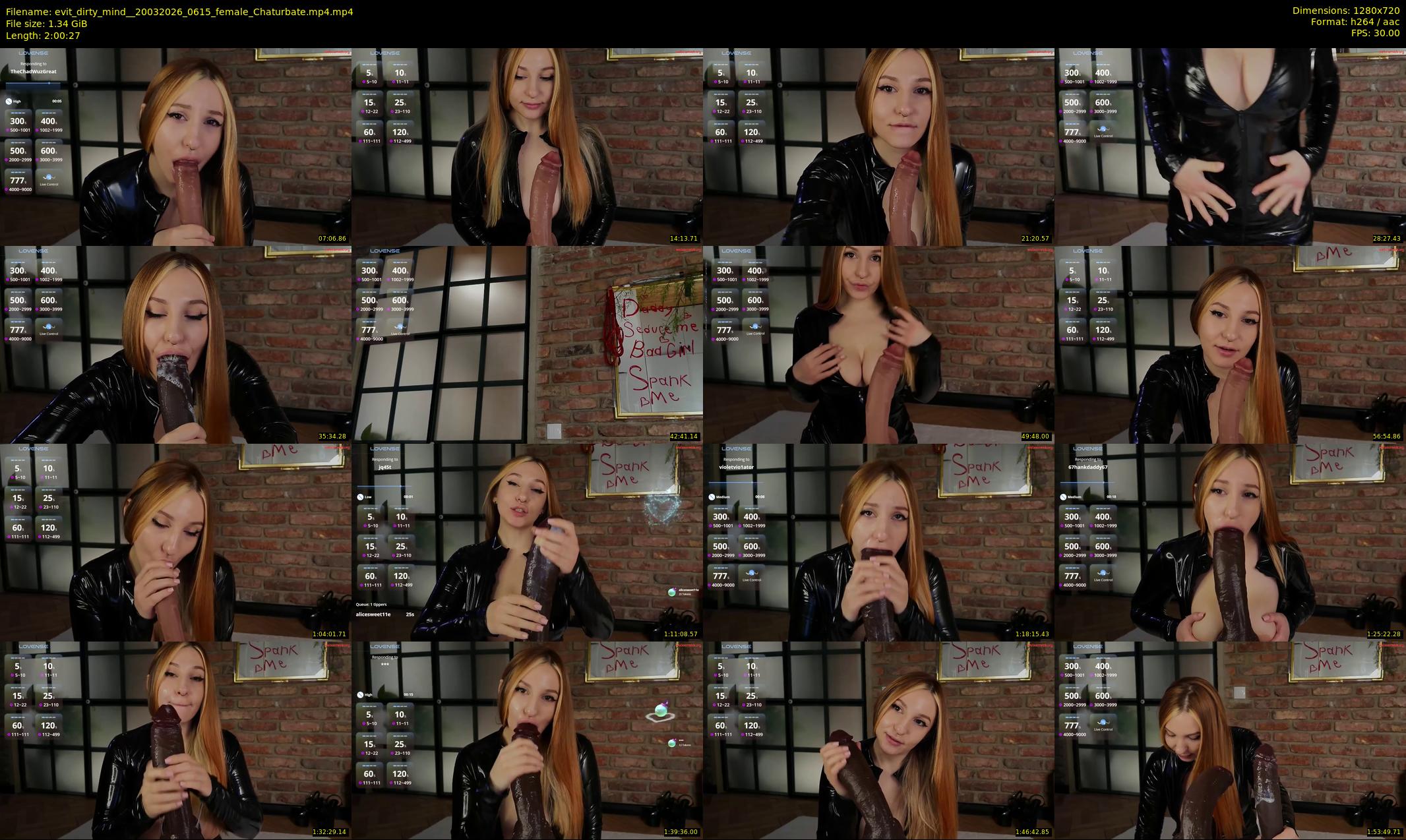evit_dirty_mind_ — 121 minute Chaturbate couple cam show recording, 720p, Mar 20, 2026