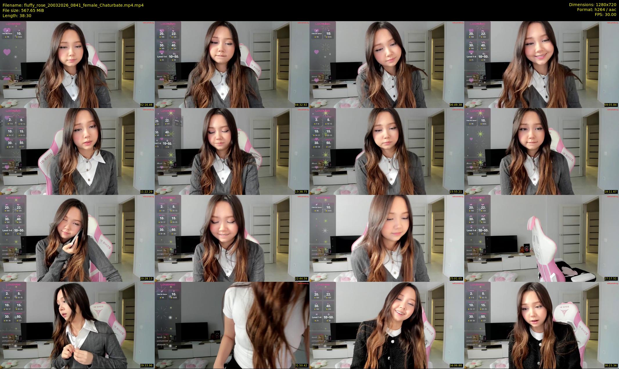 fluffy_rose — 39 minute Chaturbate female cam show recording, 720p, Mar 20, 2026