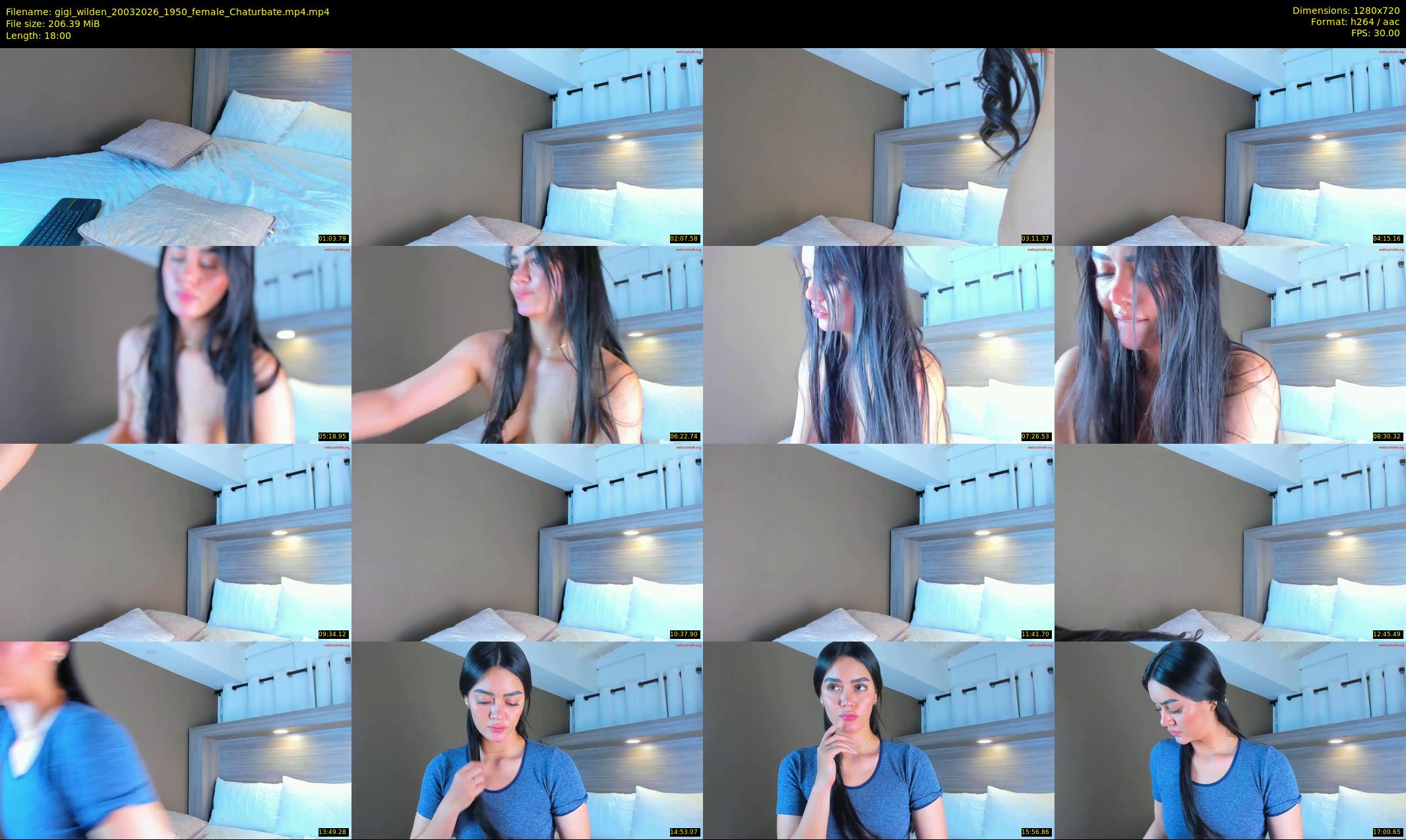gigi_wilden — 18 minute Chaturbate female cam show recording, 720p, Mar 20, 2026