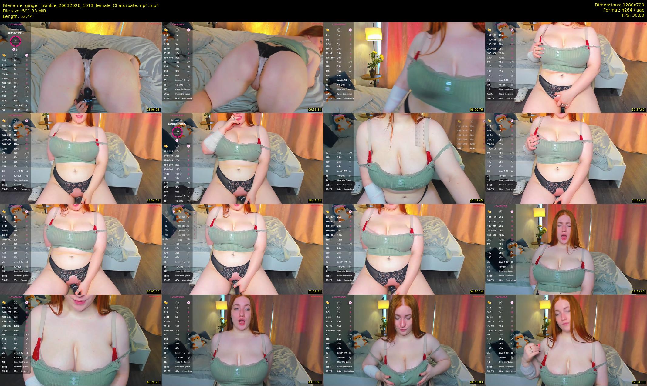 ginger_twinkle — 53 minute Chaturbate female cam show recording, 720p, Mar 20, 2026