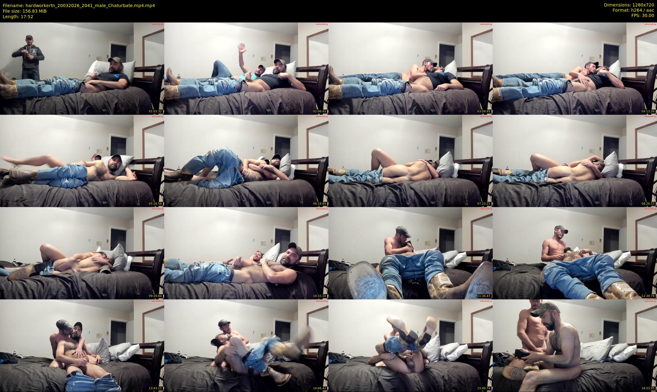 hardworkertn — 18 minute Chaturbate male cam show recording, 720p, Mar 20, 2026