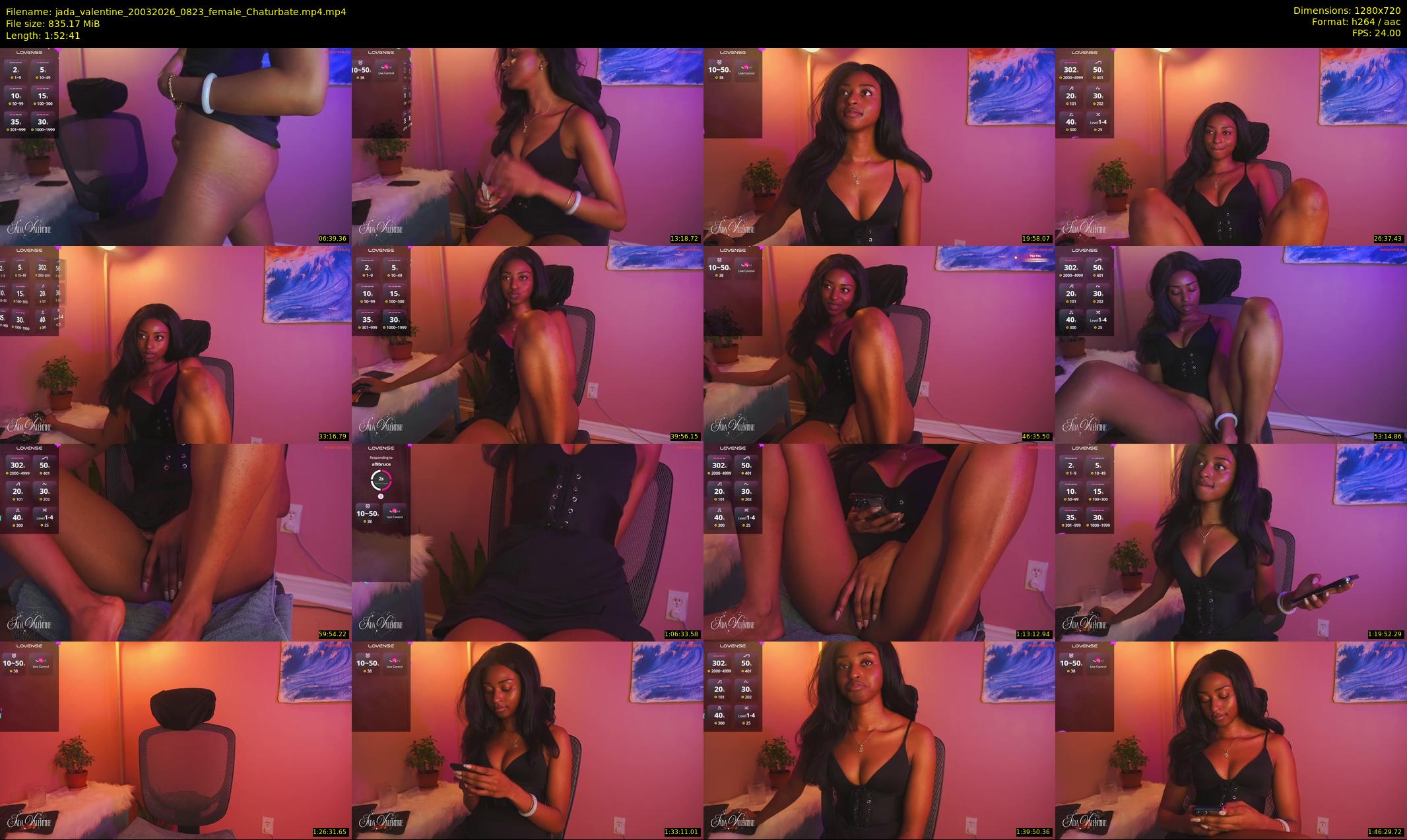 jada_valentine — 113 minute Chaturbate female cam show recording, 720p, Mar 20, 2026
