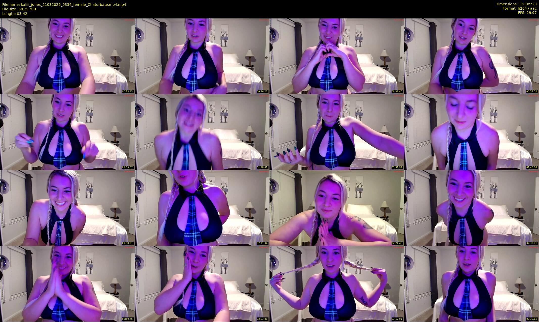 kaliii_jones — 4 minute Chaturbate female cam show recording, 720p, Mar 21, 2026