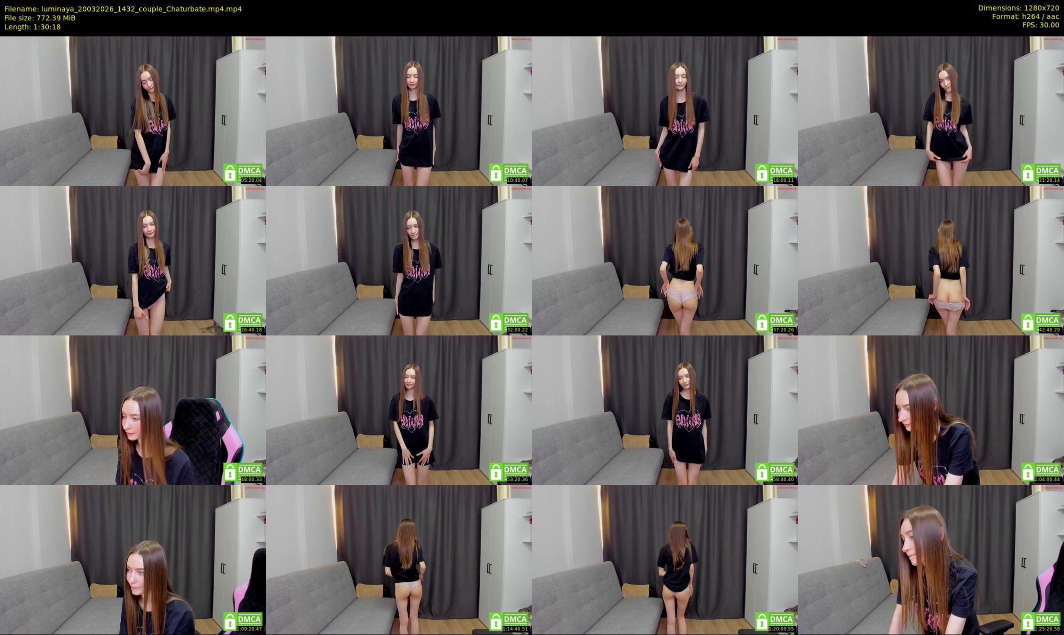 luminaya — 91 minute Chaturbate female cam show recording, 720p, Mar 20, 2026