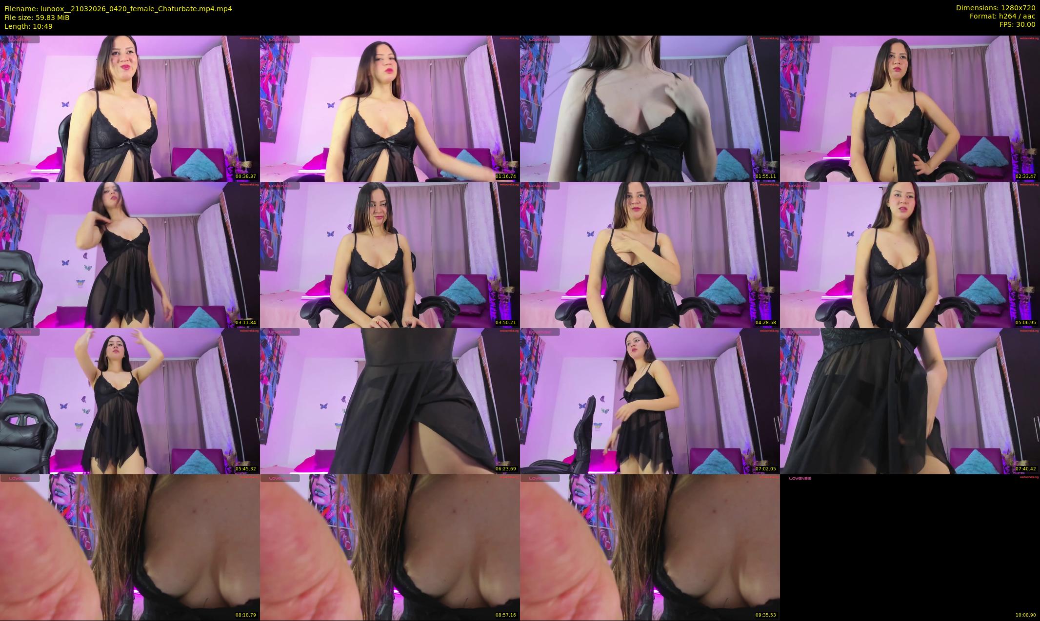 lunoox_ — 11 minute Chaturbate female cam show recording, 720p, Mar 21, 2026
