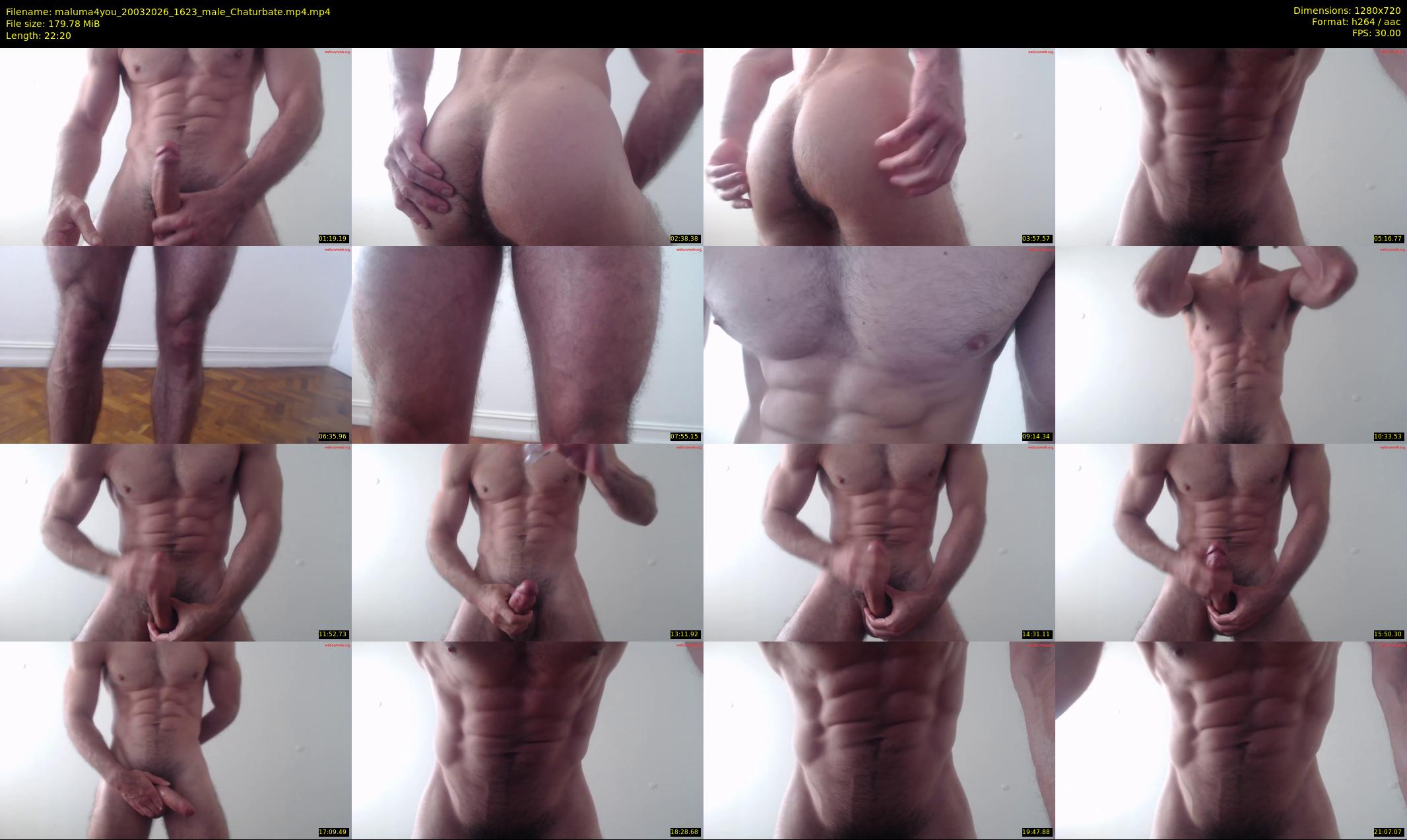 maluma4you — 23 minute Chaturbate male cam show recording, 720p, Mar 20, 2026