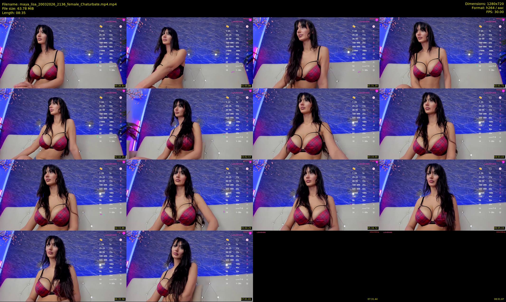 maya_lisa — 9 minute Chaturbate female cam show recording, 720p, Mar 20, 2026