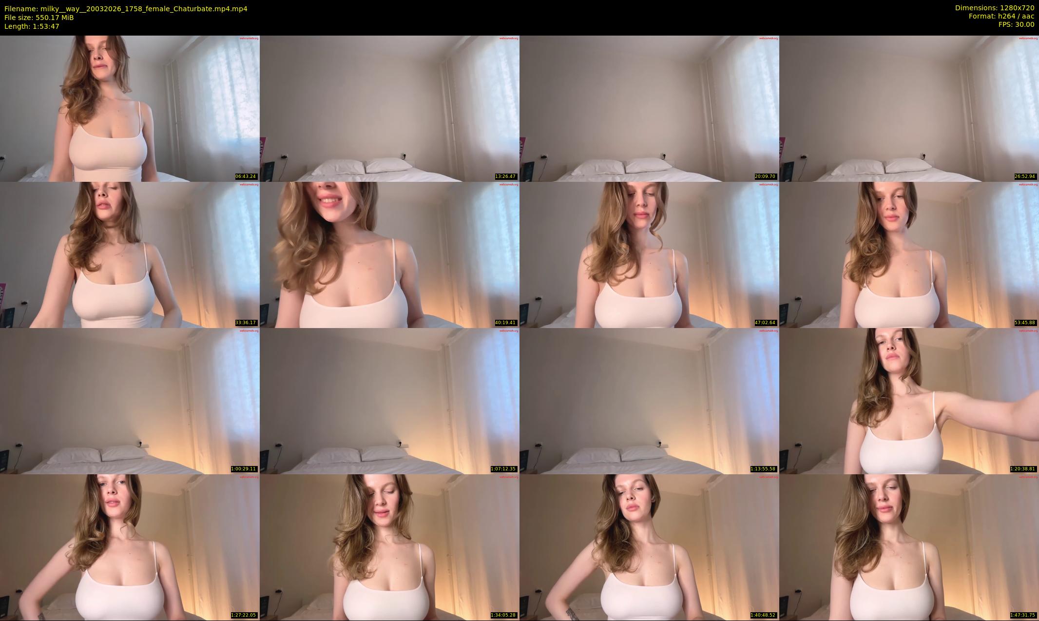 milky__way_ — 114 minute Chaturbate female cam show recording, 720p, Mar 20, 2026