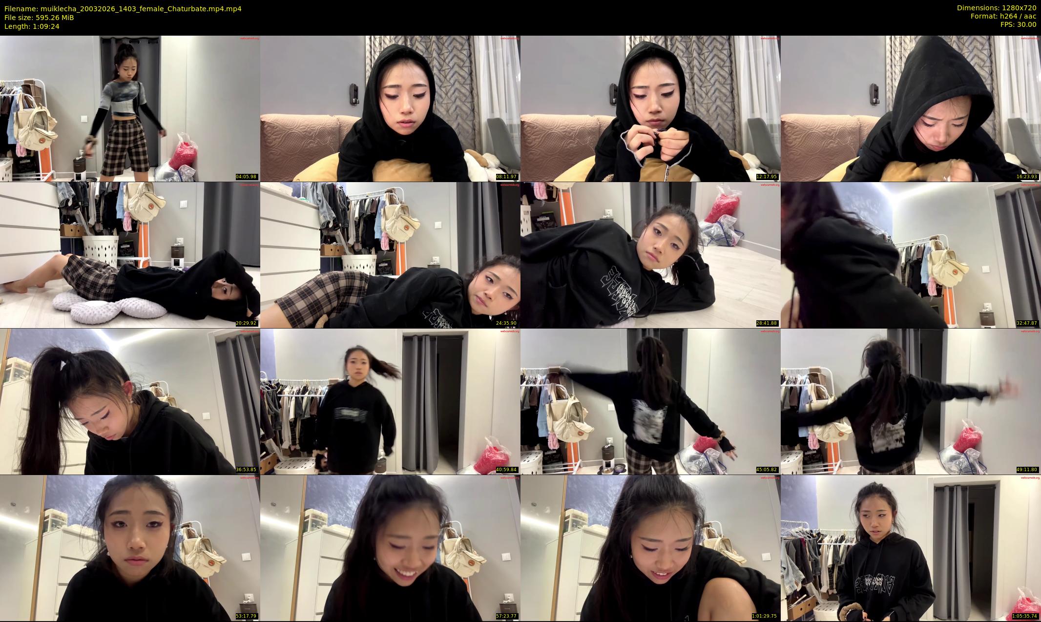 muiklecha — 70 minute Chaturbate female cam show recording, 720p, Mar 20, 2026