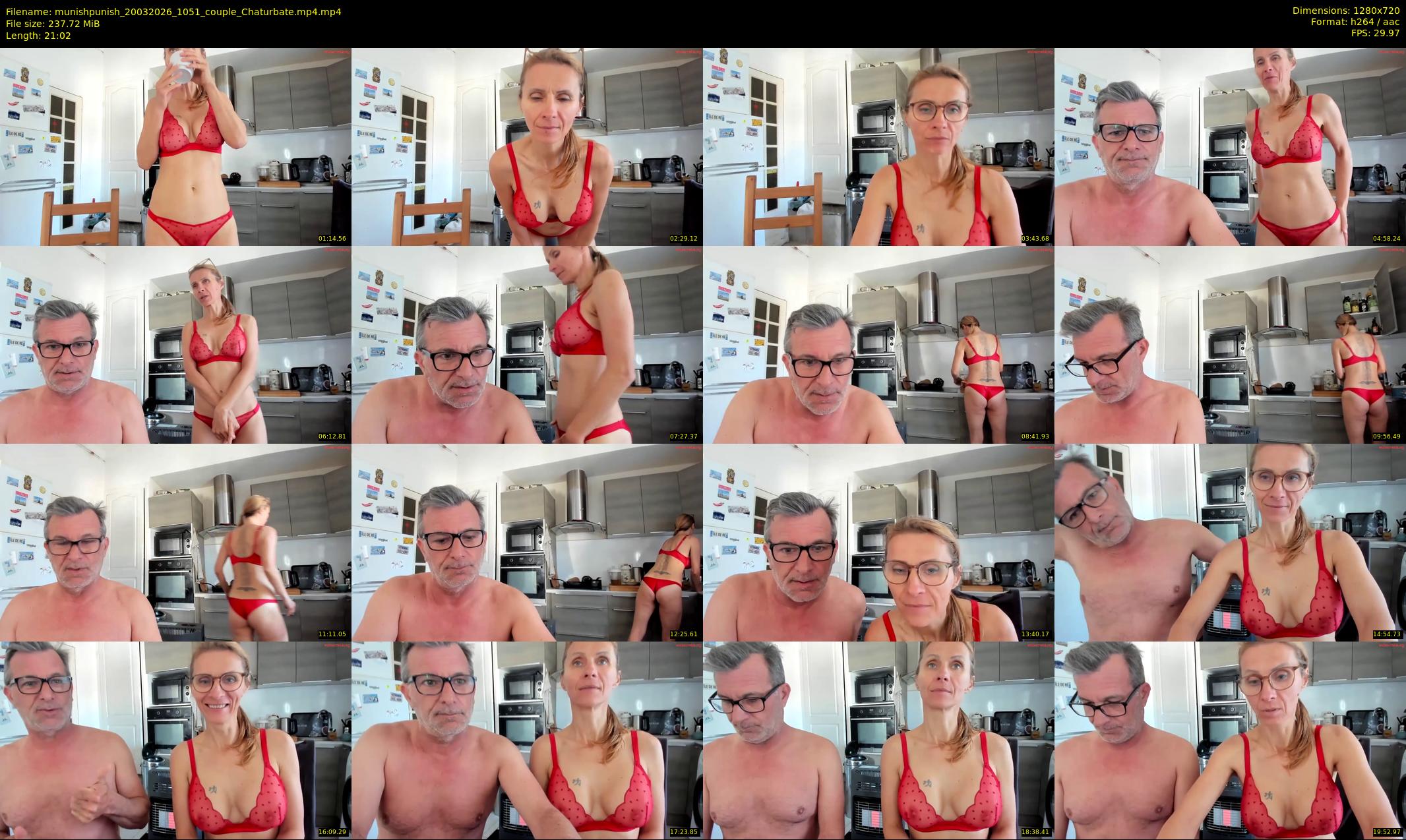 munishpunish — 22 minute Chaturbate couple cam show recording, 720p, Mar 20, 2026