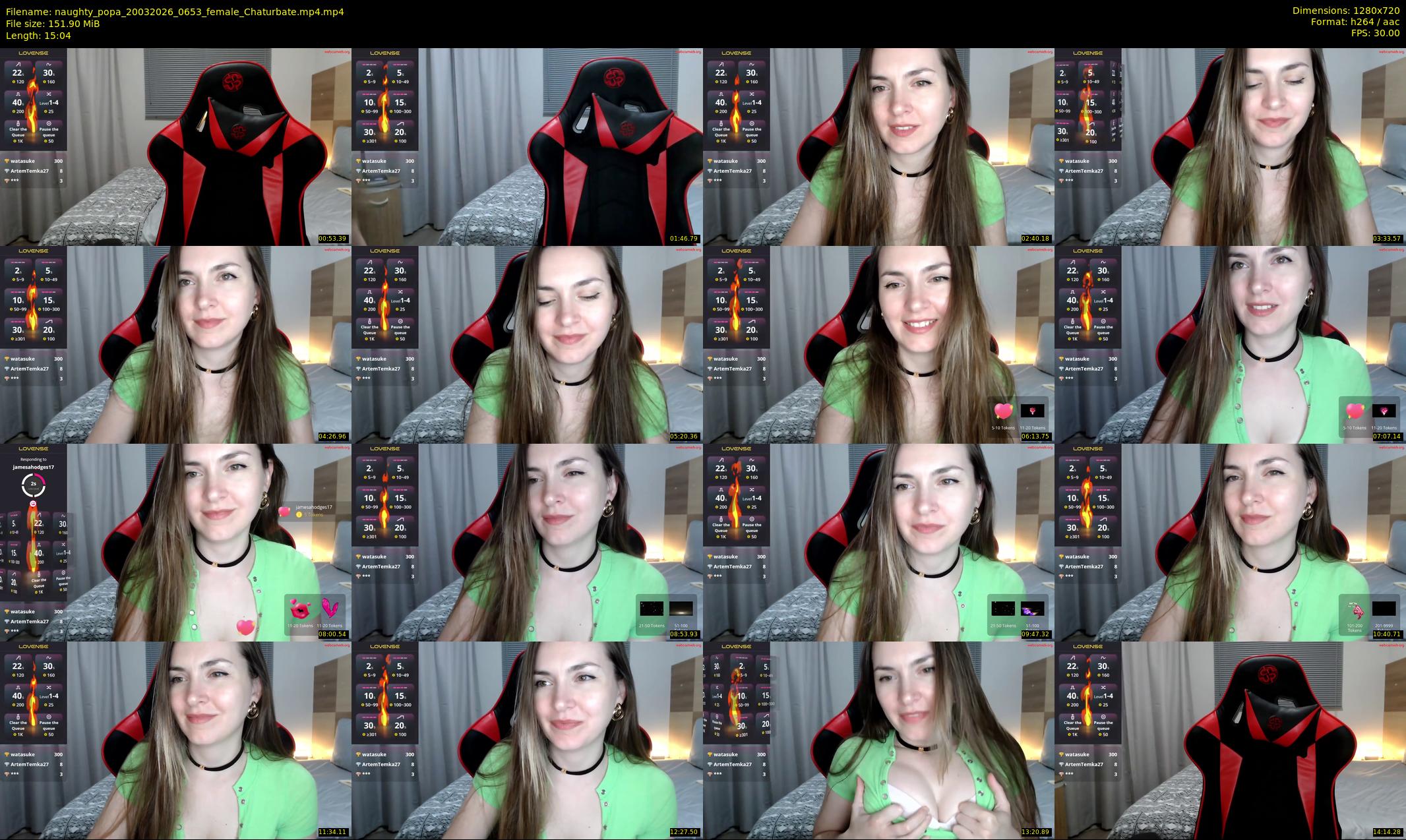 naughty_popa — 16 minute Chaturbate female cam show recording, 720p, Mar 20, 2026