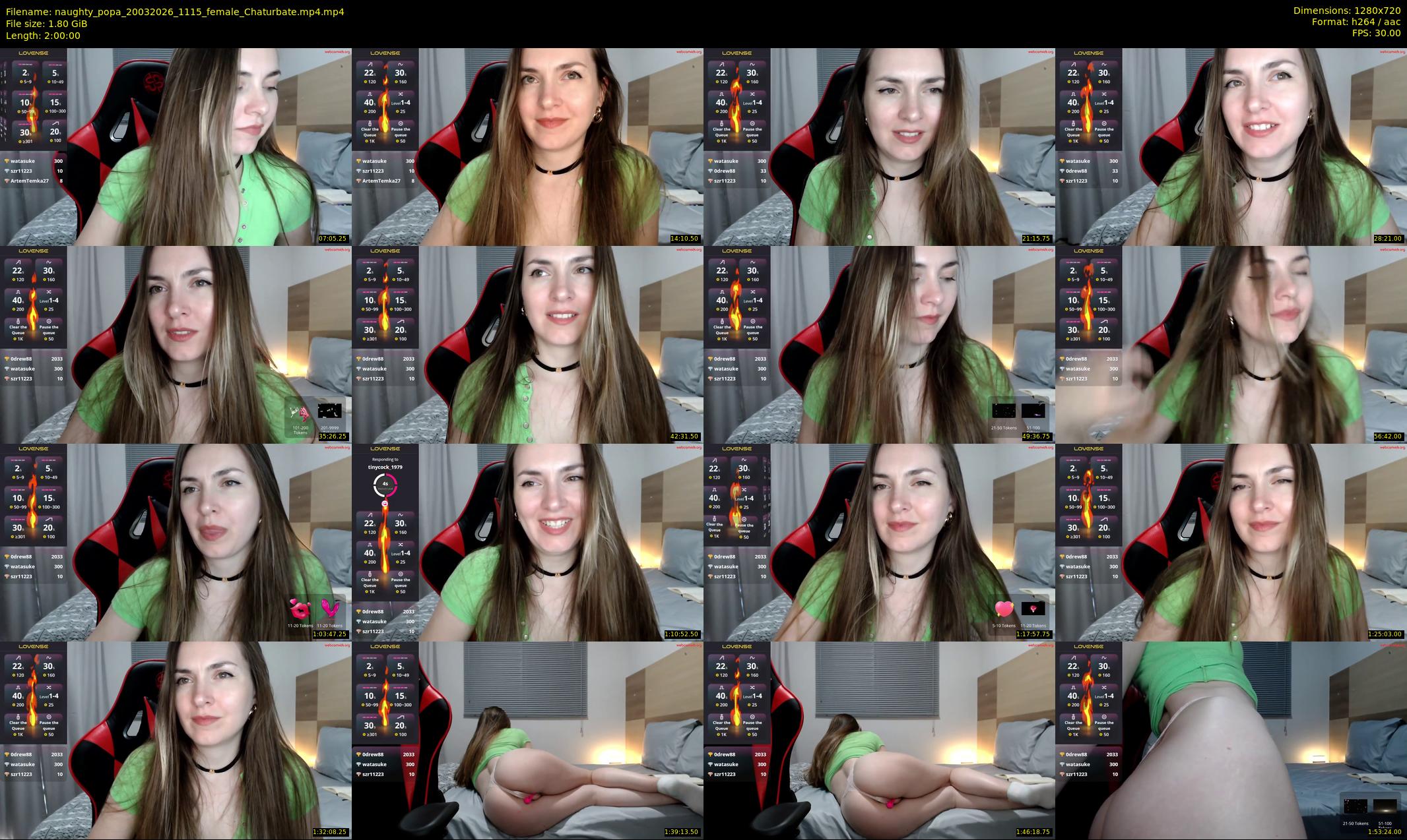 naughty_popa — 120 minute Chaturbate female cam show recording, 720p, Mar 20, 2026