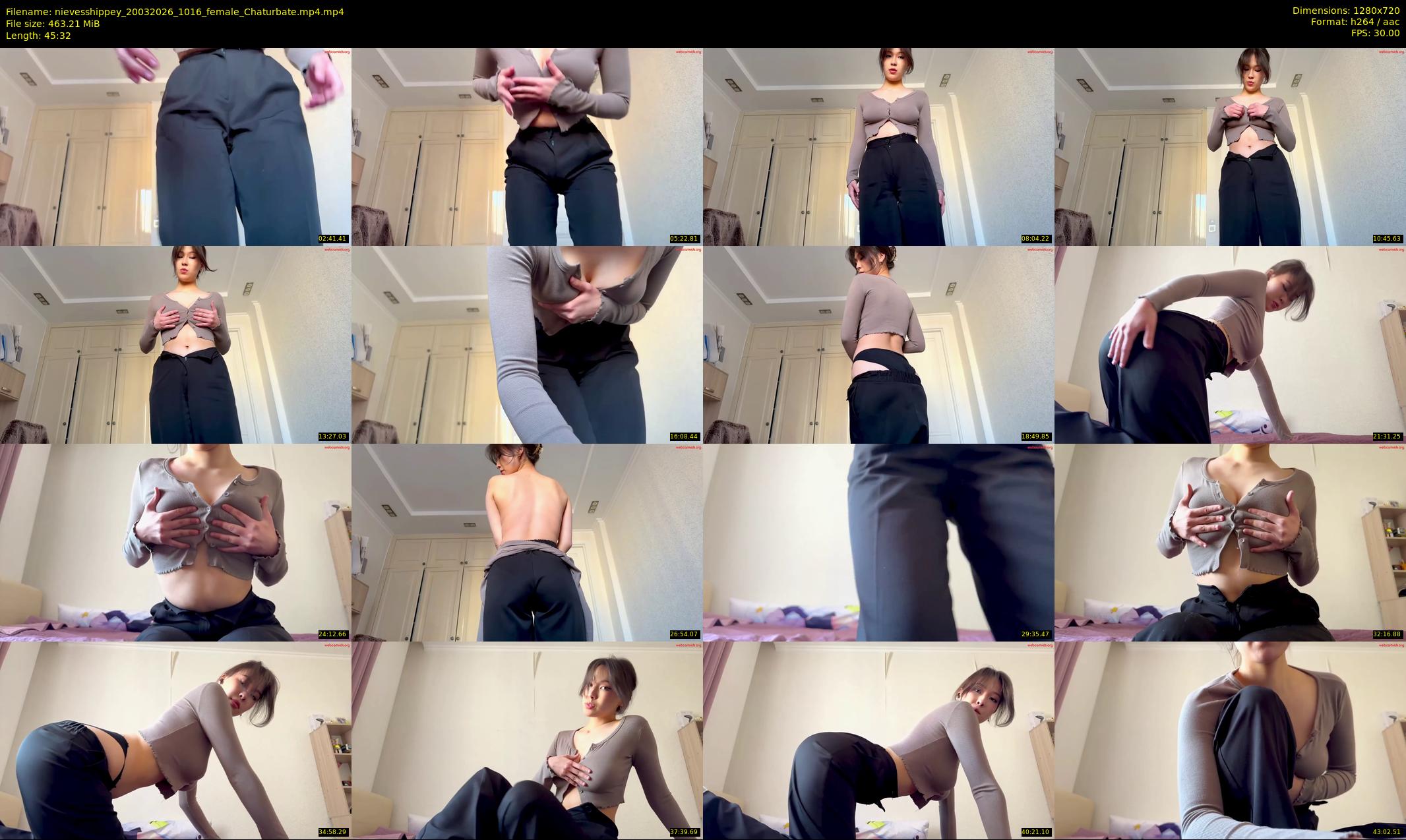 nievesshippey — 46 minute Chaturbate female cam show recording, 720p, Mar 20, 2026