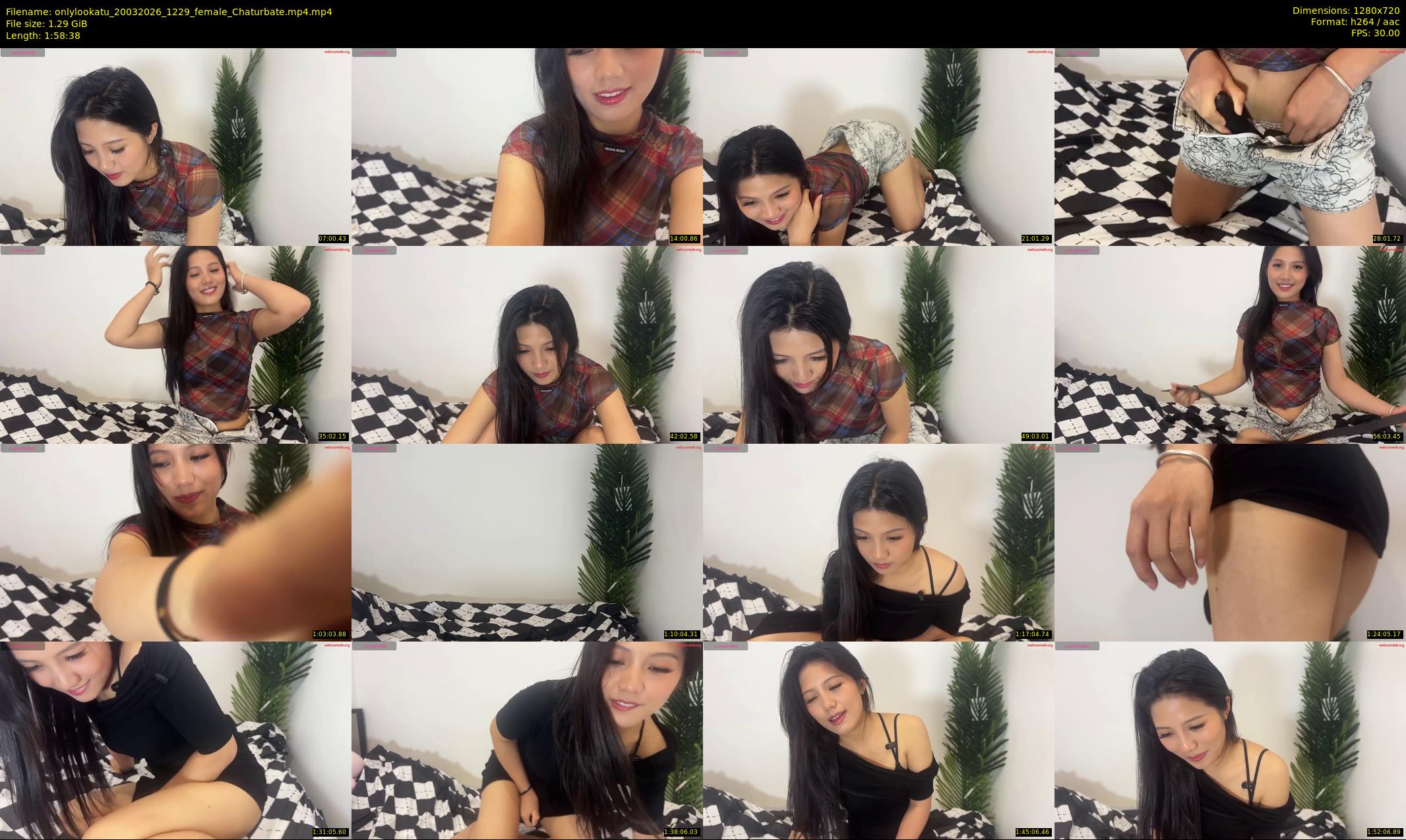 onlylookatu — 119 minute Chaturbate female cam show recording, 720p, Mar 20, 2026