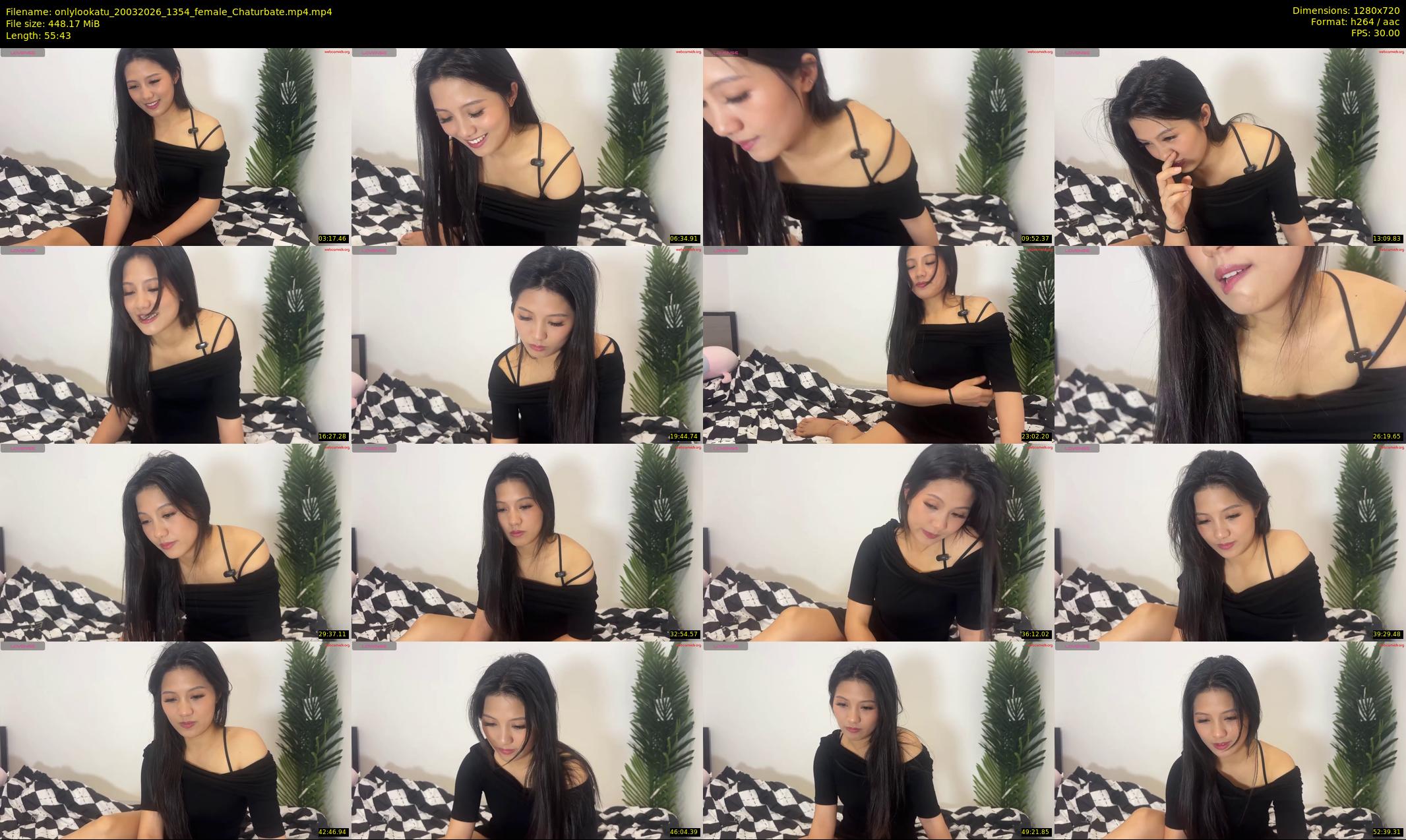 onlylookatu — 56 minute Chaturbate female cam show recording, 720p, Mar 20, 2026