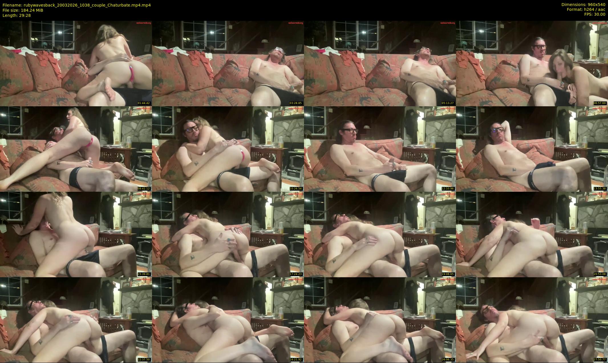 rubywavesback — 30 minute Chaturbate couple cam show recording, 480p, Mar 20, 2026