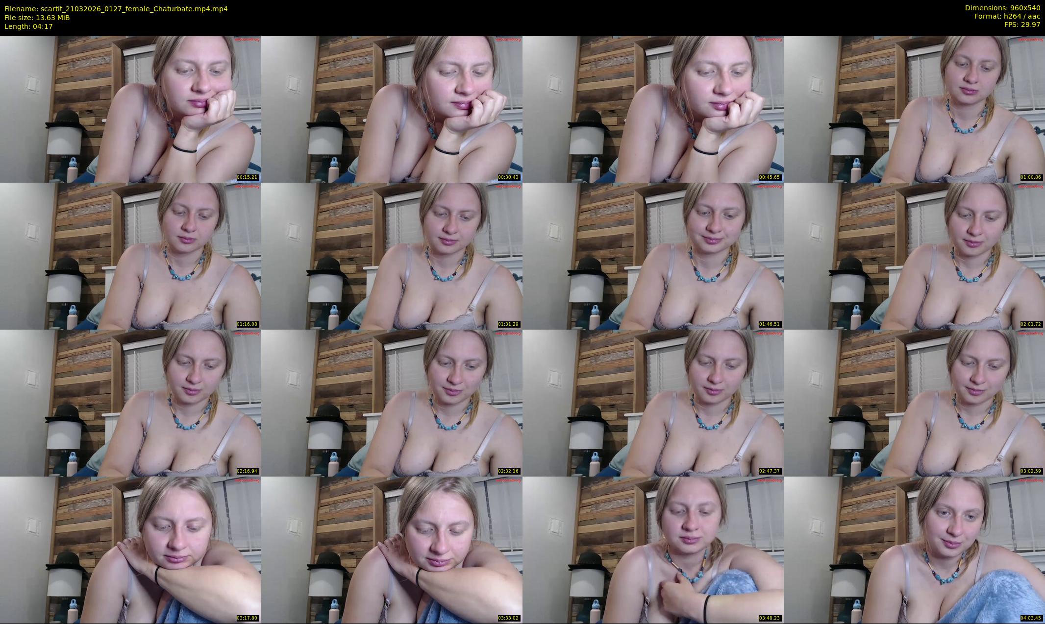 scartit — 5 minute Chaturbate female cam show recording, 480p, Mar 21, 2026
