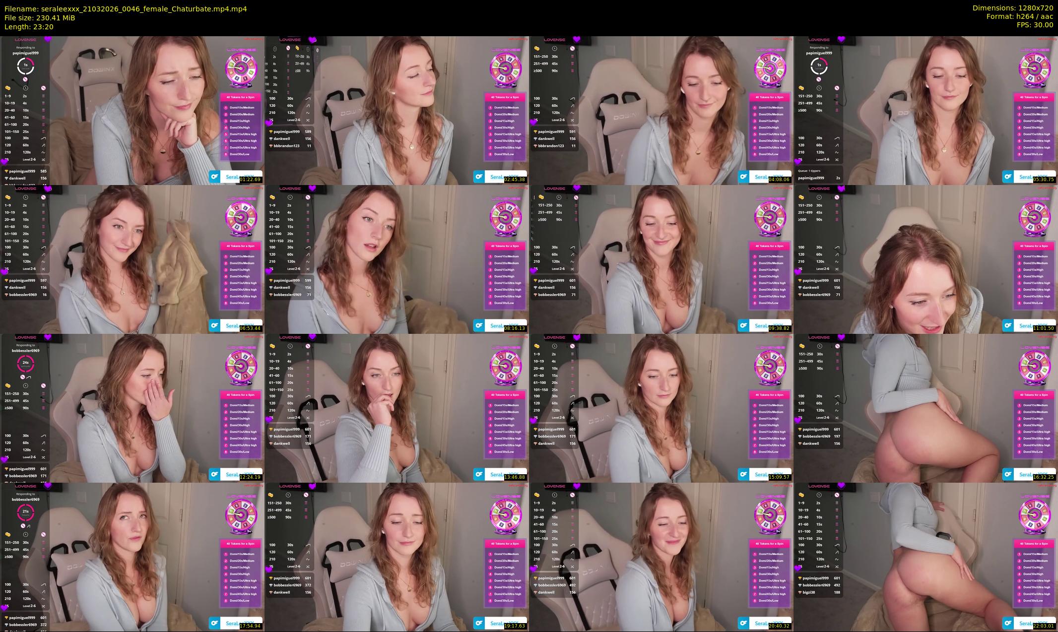 seraleexxx — 24 minute Chaturbate female cam show recording, 720p, Mar 21, 2026