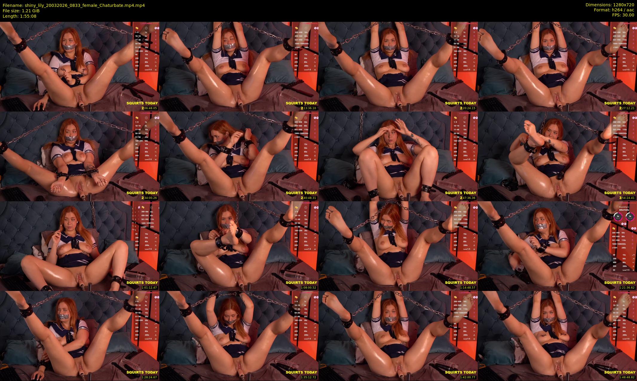 shiny_lily — 116 minute Chaturbate female cam show recording, 720p, Mar 20, 2026