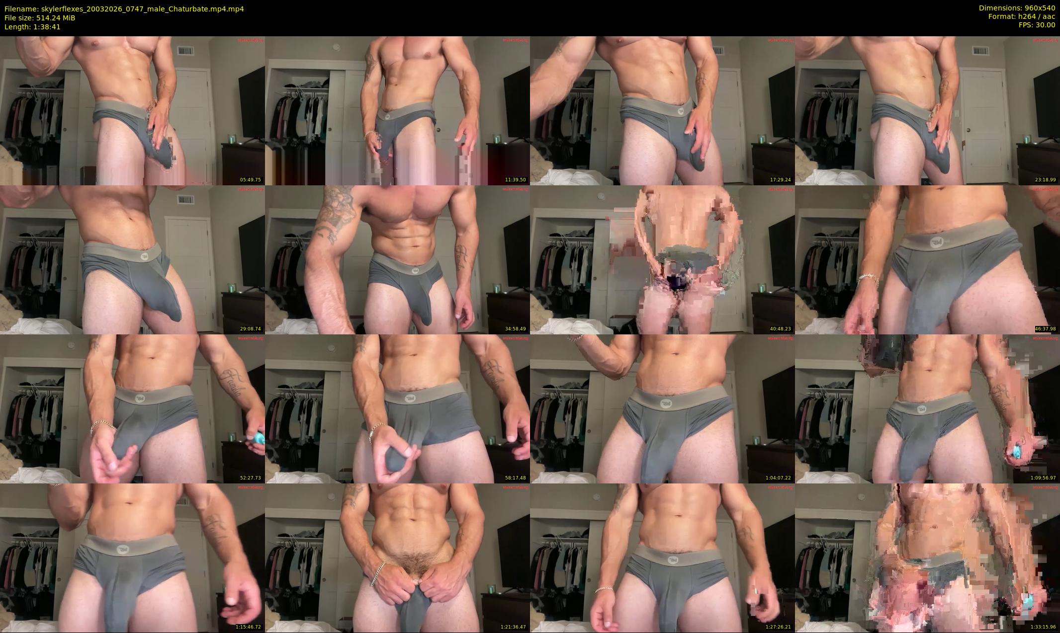 skylerflexes — 99 minute Chaturbate male cam show recording, 480p, Mar 20, 2026