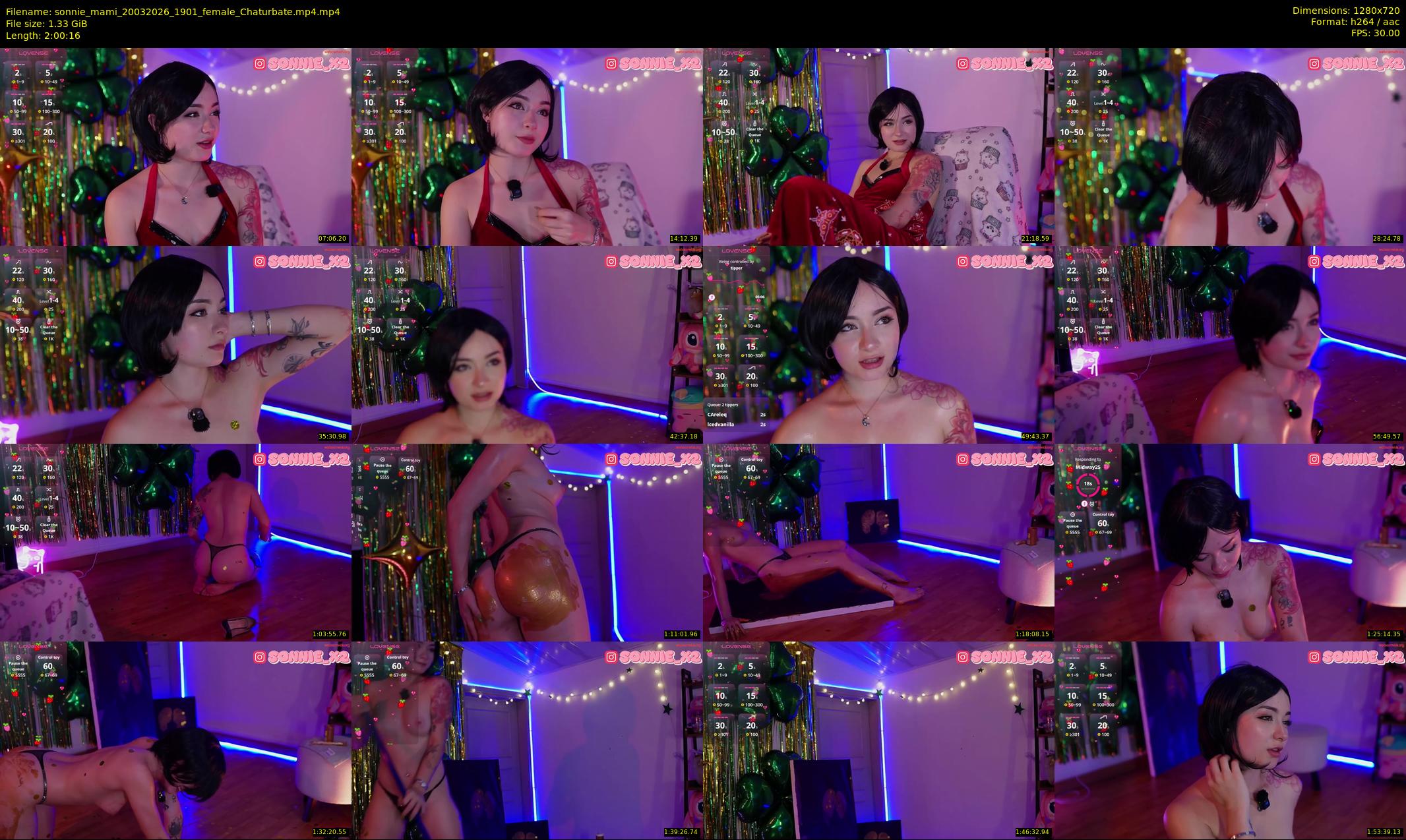 sonnie_mami — 121 minute Chaturbate female cam show recording, 720p, Mar 20, 2026