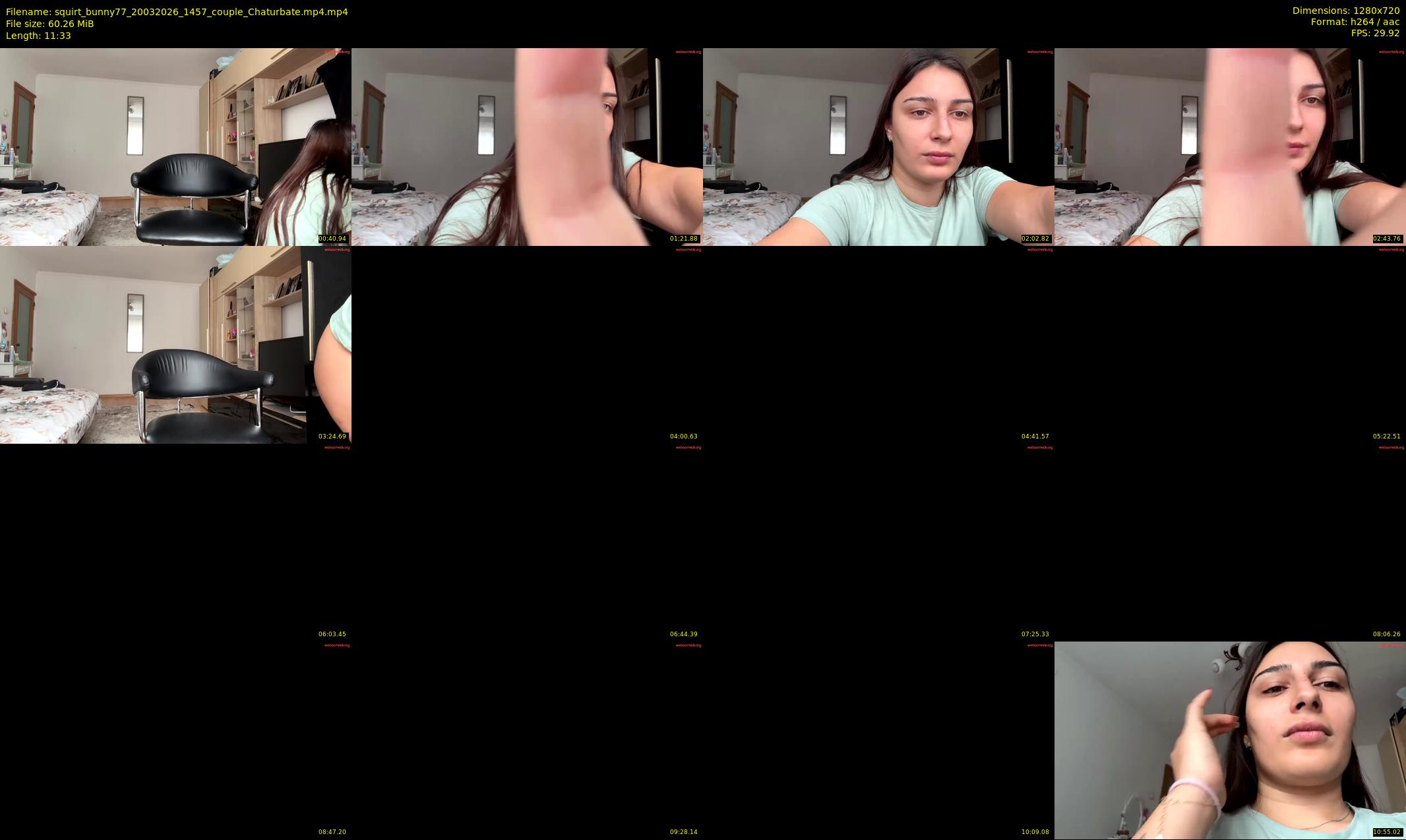 squirt_bunny77 — 12 minute Chaturbate couple cam show recording, 720p, Mar 20, 2026