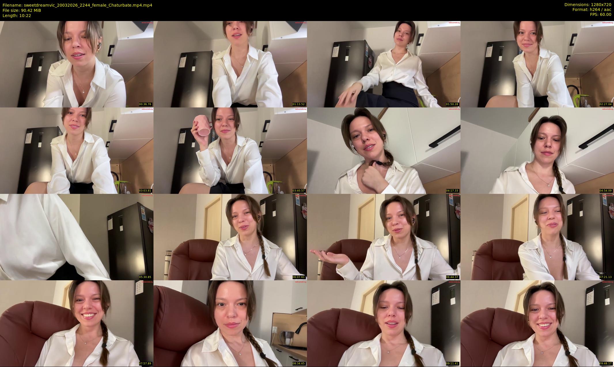 sweetdreamvic — 11 minute Chaturbate female cam show recording, 720p, Mar 20, 2026