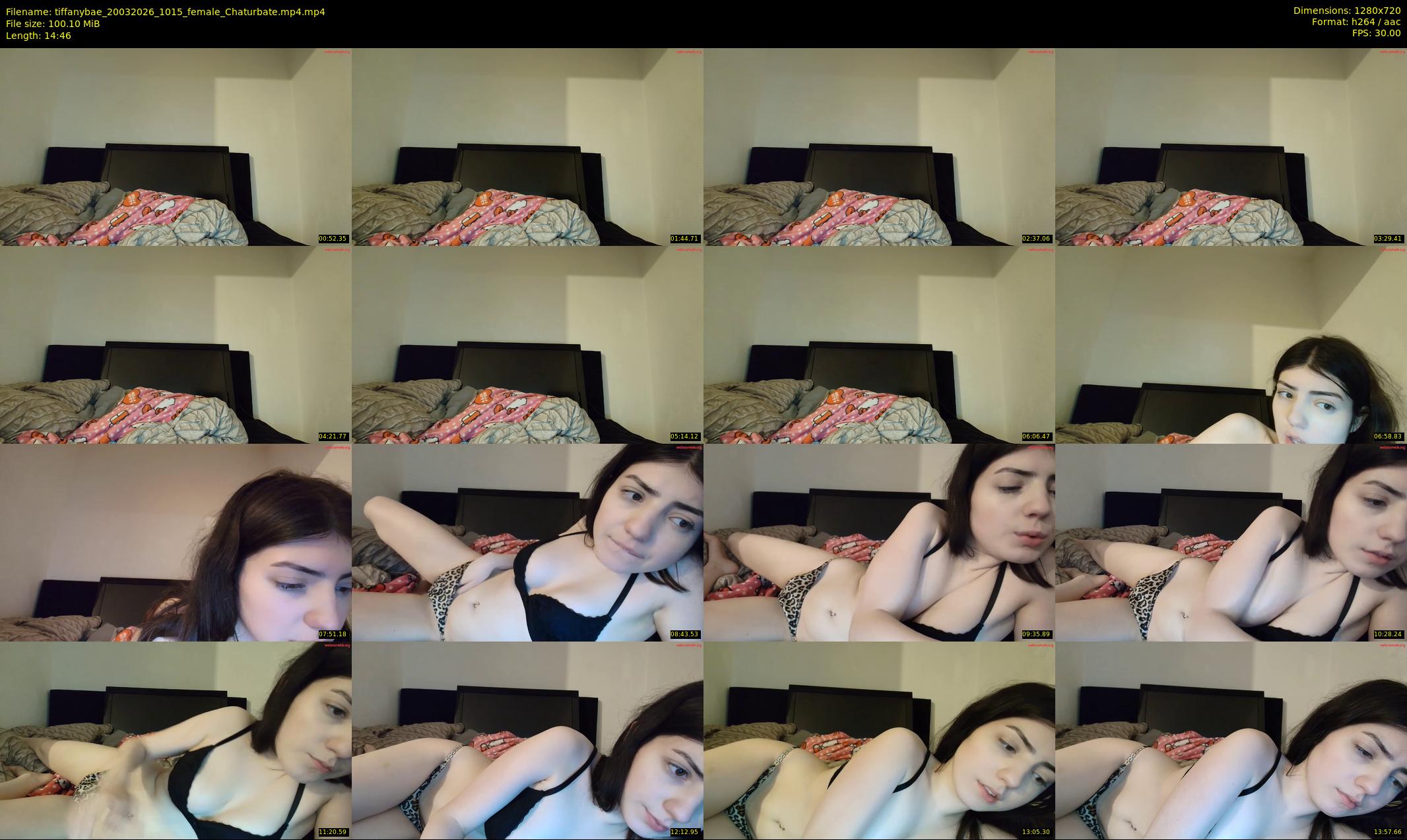 tiffanybae — 15 minute Chaturbate female cam show recording, 720p, Mar 20, 2026