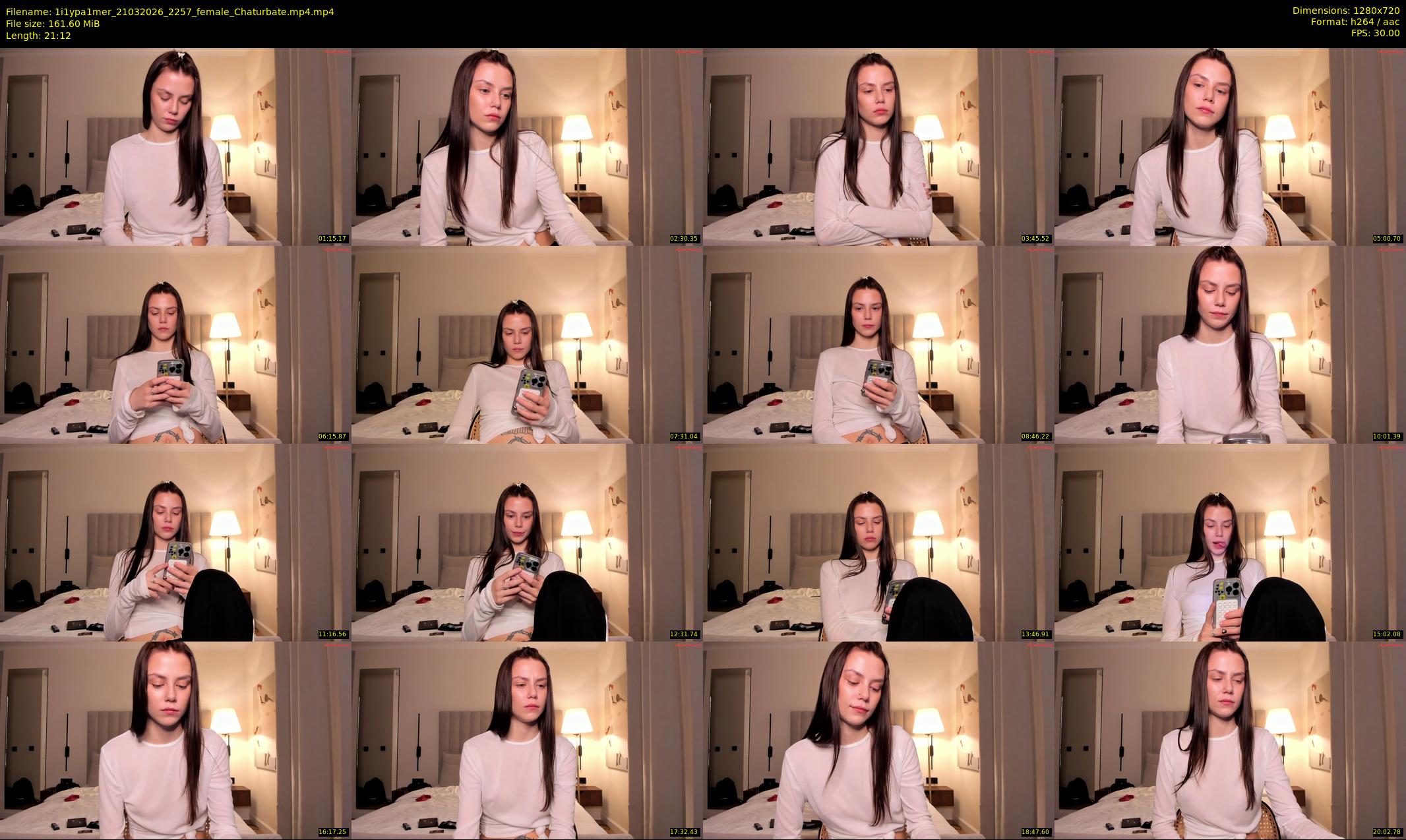 1i1ypa1mer — 22 minute Chaturbate female cam show recording, 720p, Mar 21, 2026
