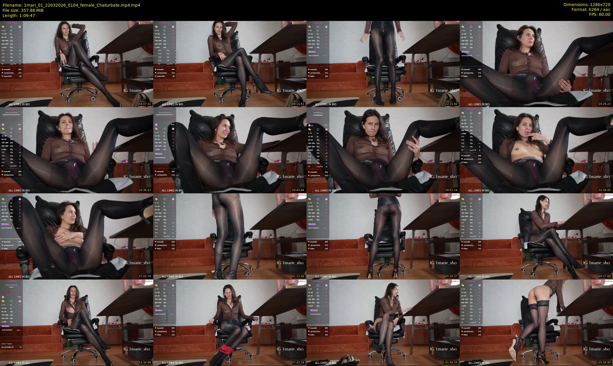 1mari_01 — 70 minute Chaturbate female cam show recording, 720p, Mar 22, 2026
