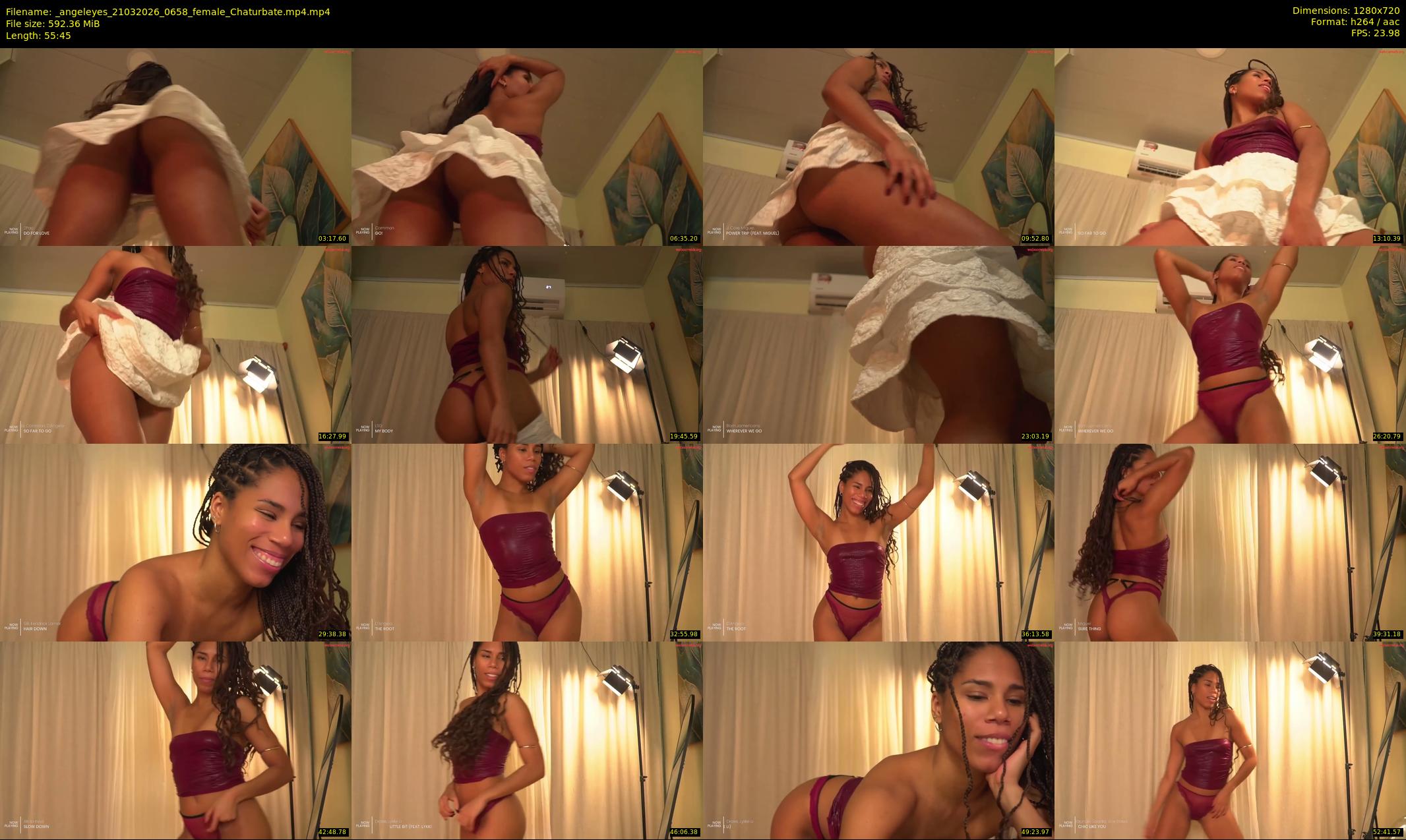 _angeleyes — 56 minute Chaturbate female cam show recording, 720p, Mar 21, 2026
