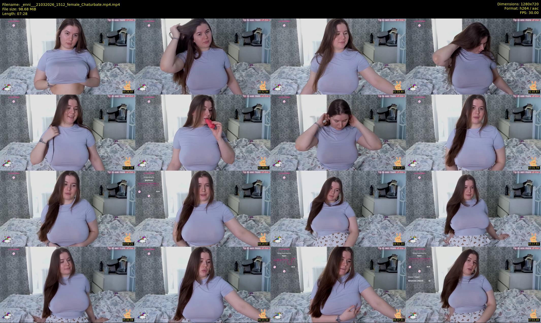 _enni__ — 8 minute Chaturbate female cam show recording, 720p, Mar 21, 2026