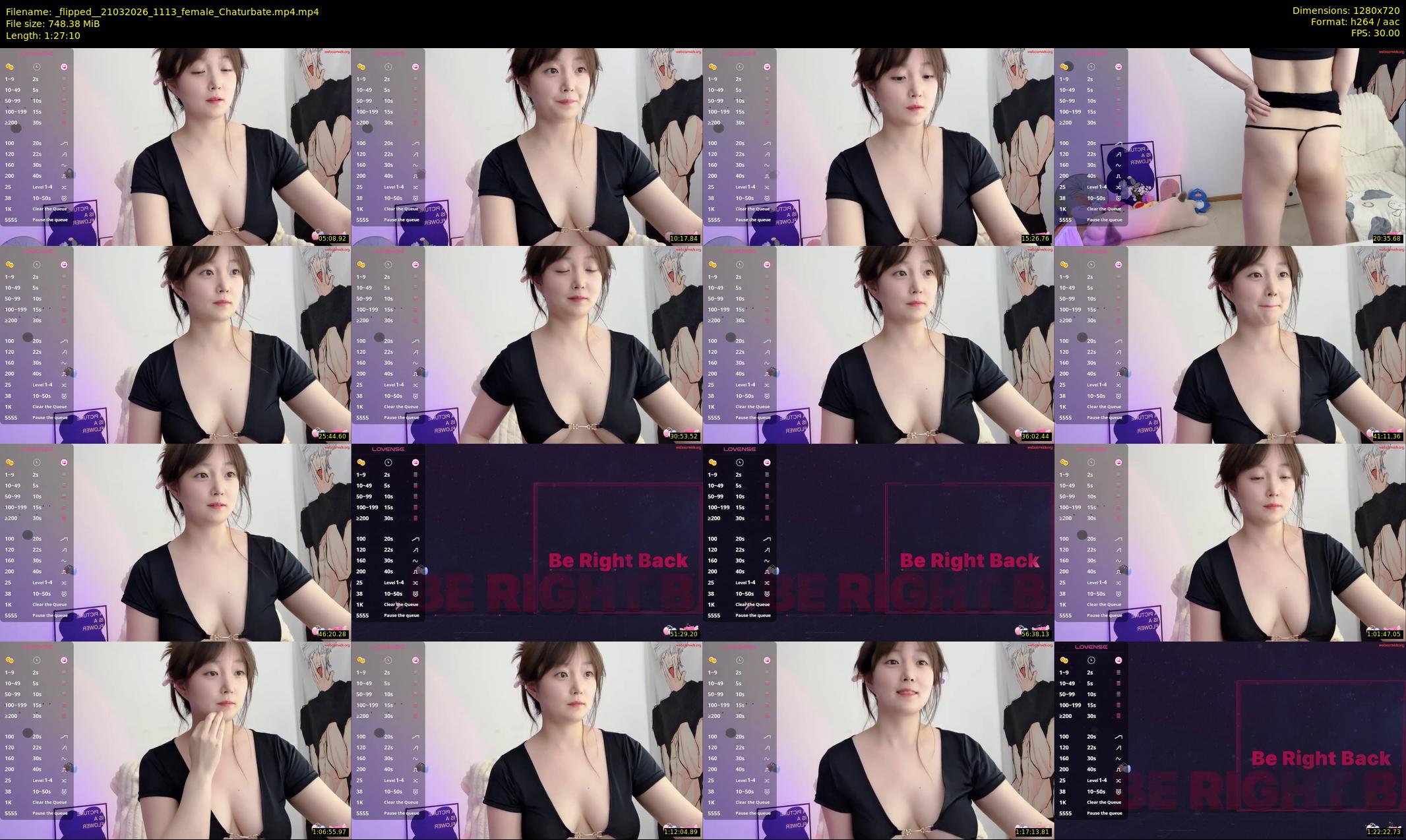 _flipped_ — 88 minute Chaturbate female cam show recording, 720p, Mar 21, 2026