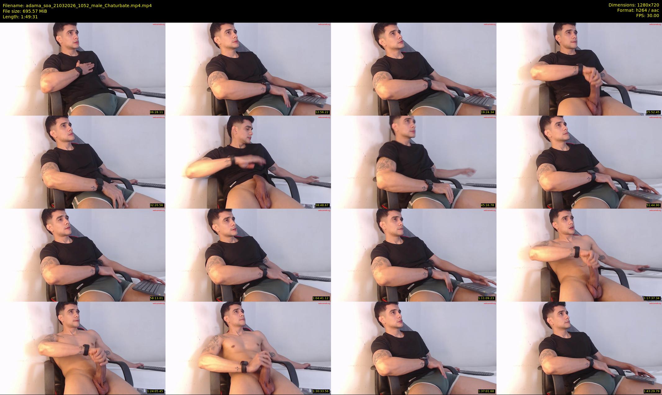 adama_soa — 110 minute Chaturbate male cam show recording, 720p, Mar 21, 2026