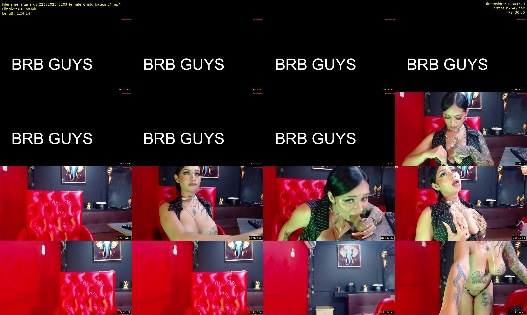 aitanarus — 115 minute Chaturbate female cam show recording, 720p, Mar 22, 2026