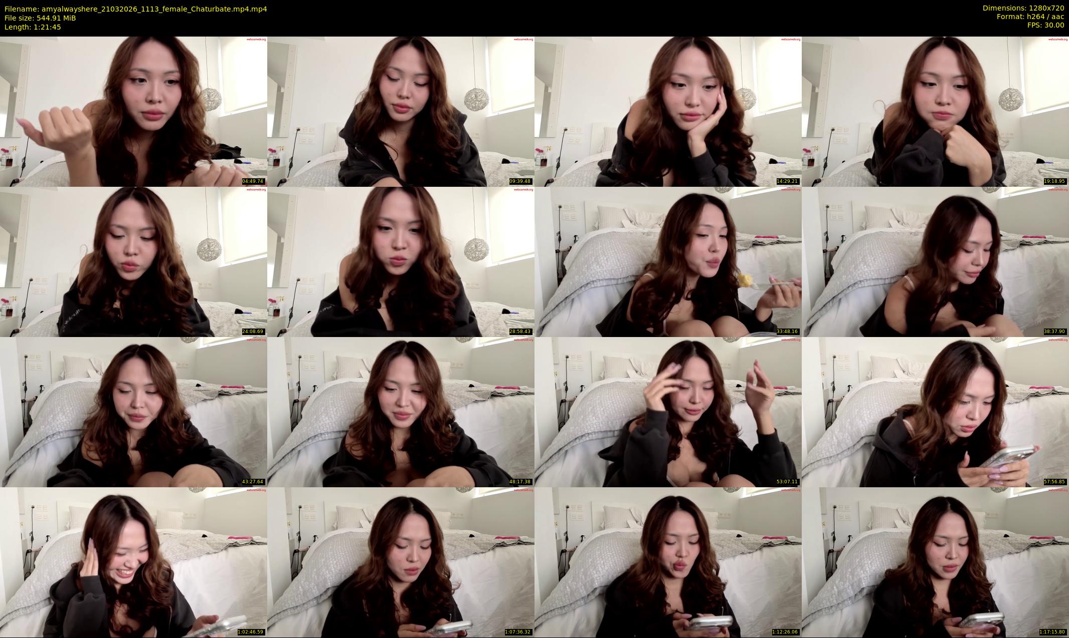 amyalwayshere — 82 minute Chaturbate female cam show recording, 720p, Mar 21, 2026