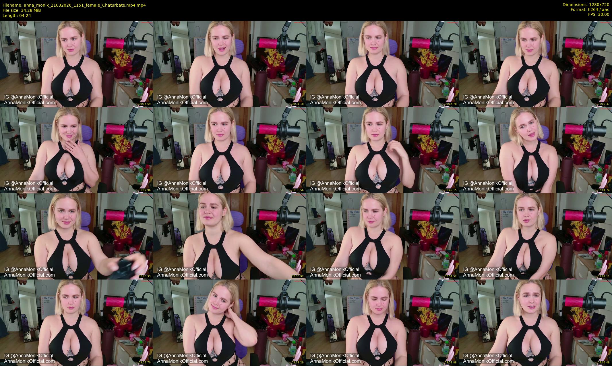anna_monik — 5 minute Chaturbate couple cam show recording, 720p, Mar 21, 2026