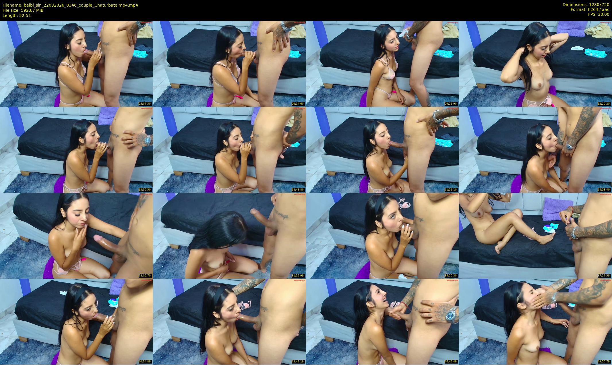 beibi_sin — 53 minute Chaturbate couple cam show recording, 720p, Mar 22, 2026
