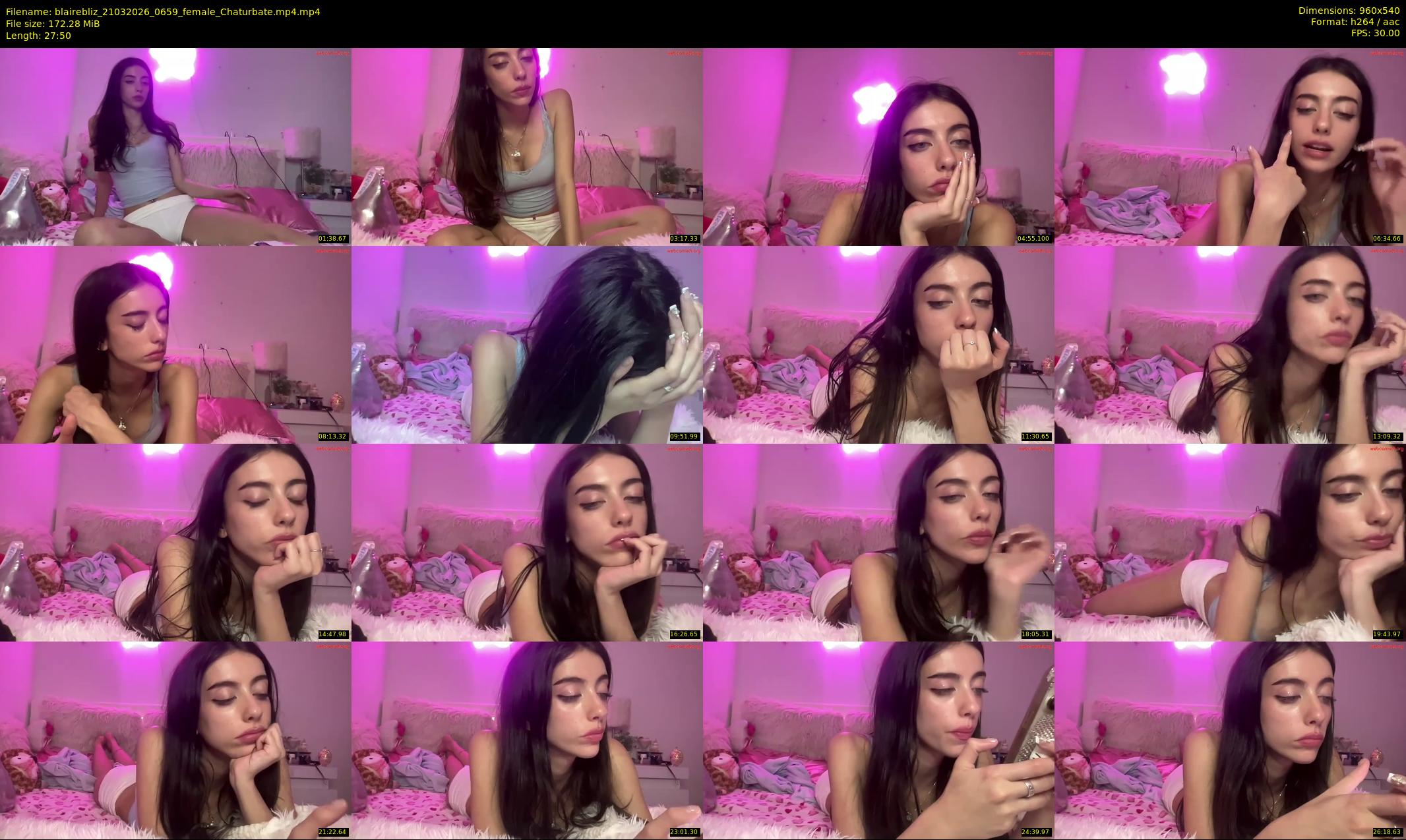 blairebliz — 28 minute Chaturbate female cam show recording, 480p, Mar 21, 2026