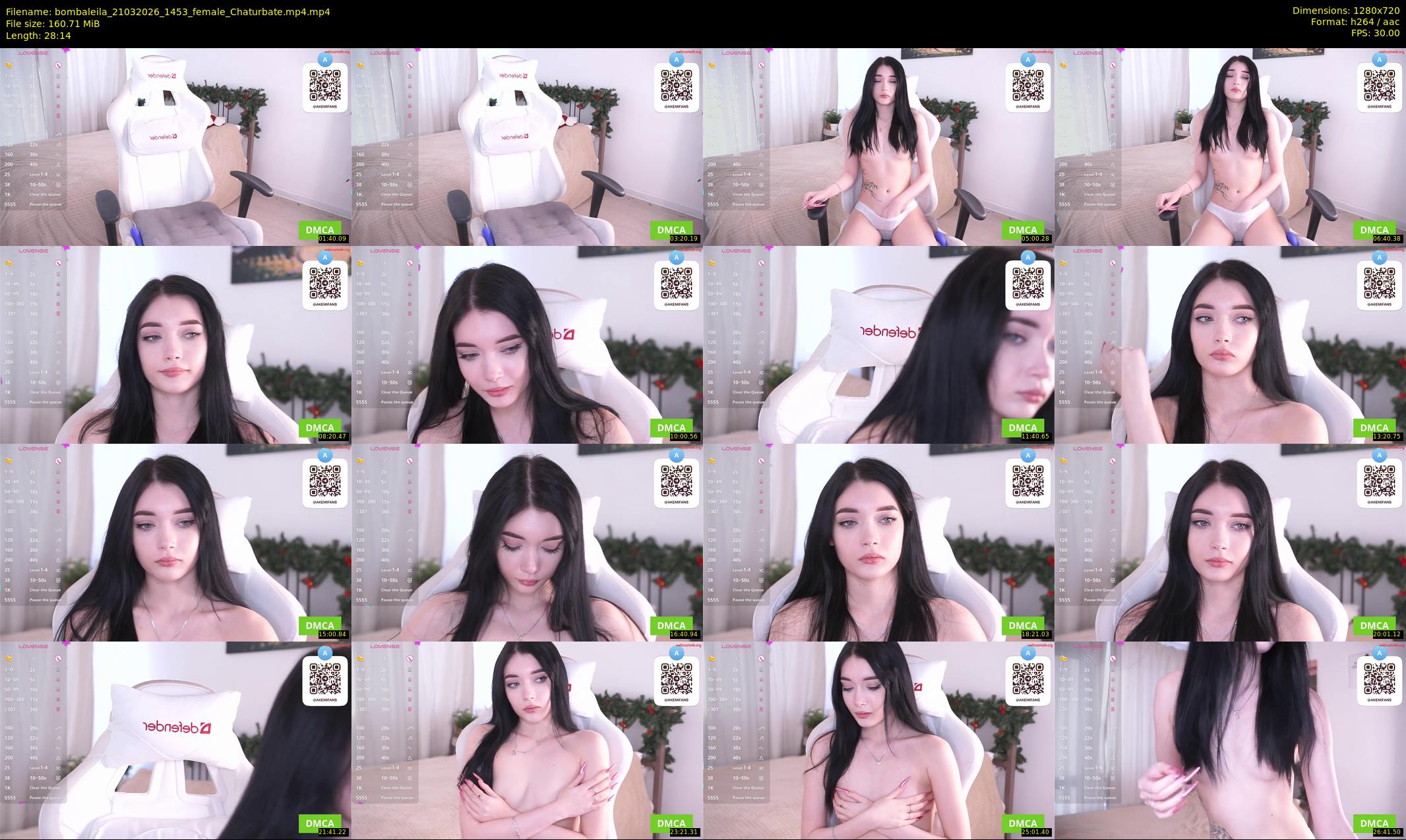 bombaleila — 29 minute Chaturbate female cam show recording, 720p, Mar 21, 2026