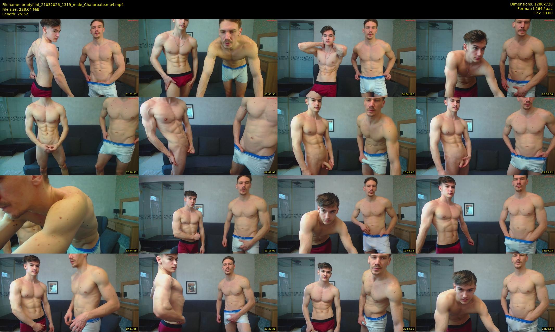 bradyflint — 26 minute Chaturbate male cam show recording, 720p, Mar 21, 2026