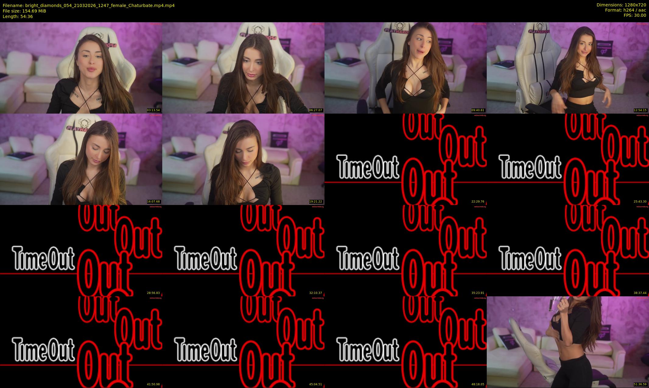 bright_diamonds_054 — 55 minute Chaturbate couple cam show recording, 720p, Mar 21, 2026