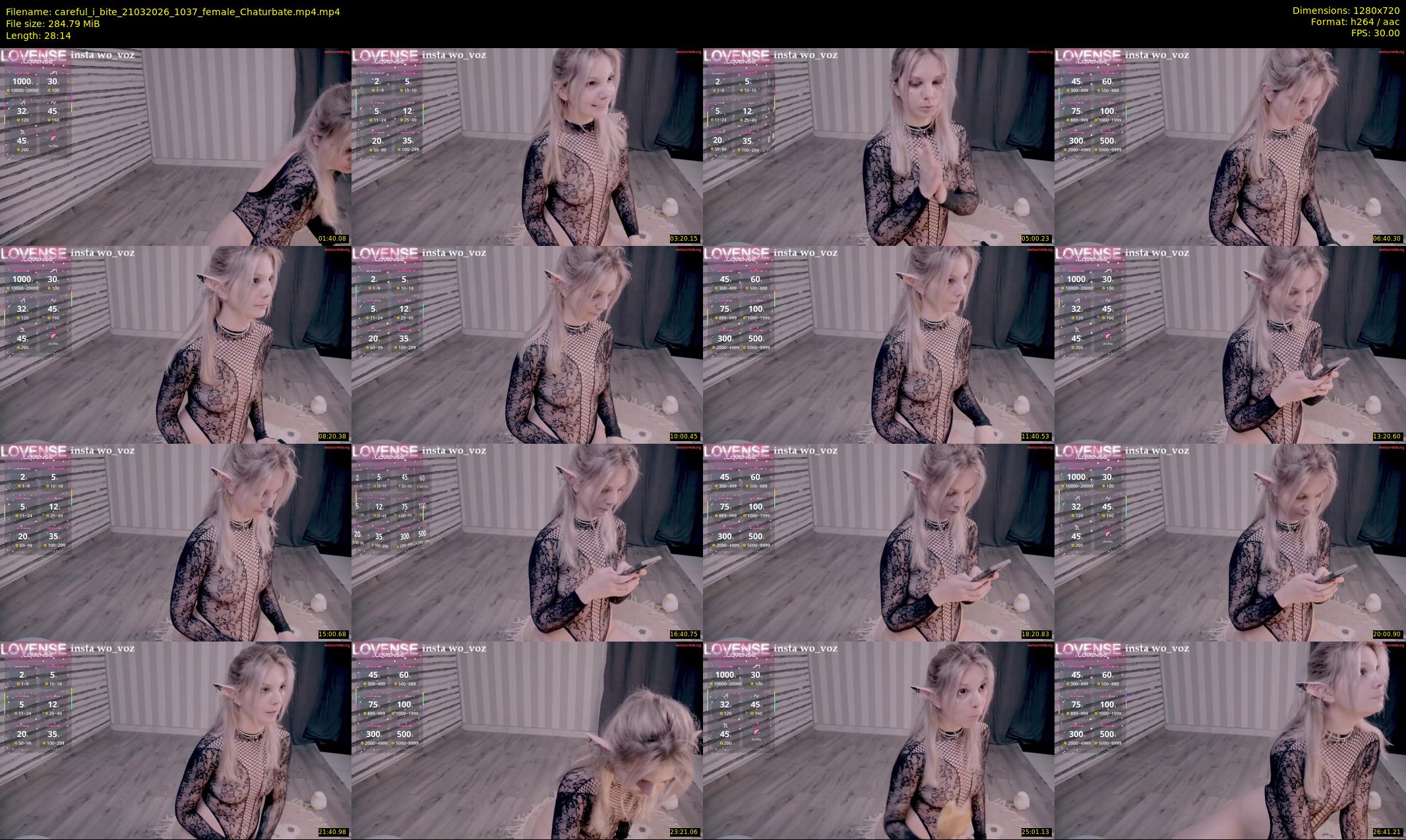 careful_i_bite — 29 minute Chaturbate female cam show recording, 720p, Mar 21, 2026