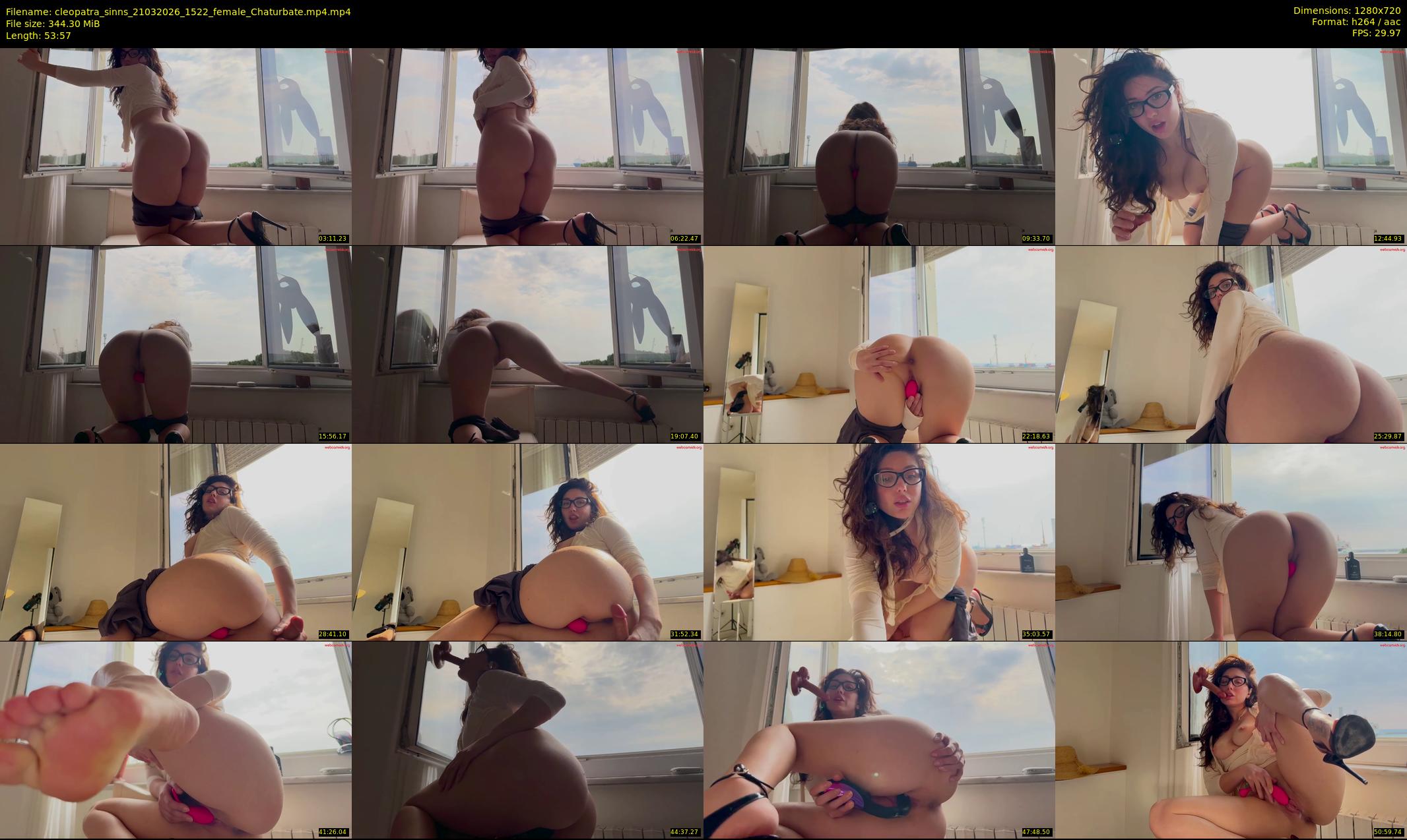 cleopatra_sinns — 54 minute Chaturbate female cam show recording, 720p, Mar 21, 2026