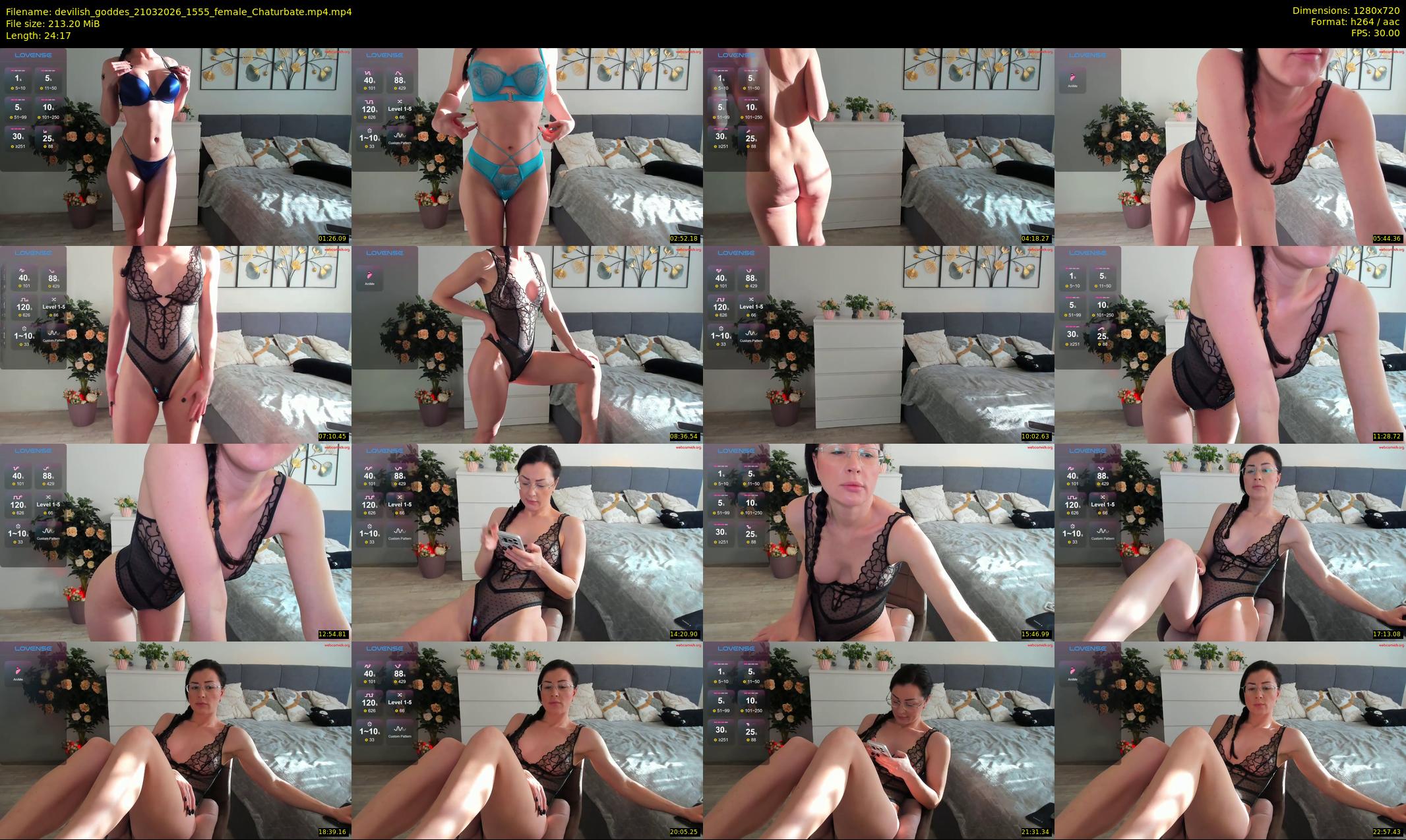 devilish_goddes — 25 minute Chaturbate female cam show recording, 720p, Mar 21, 2026