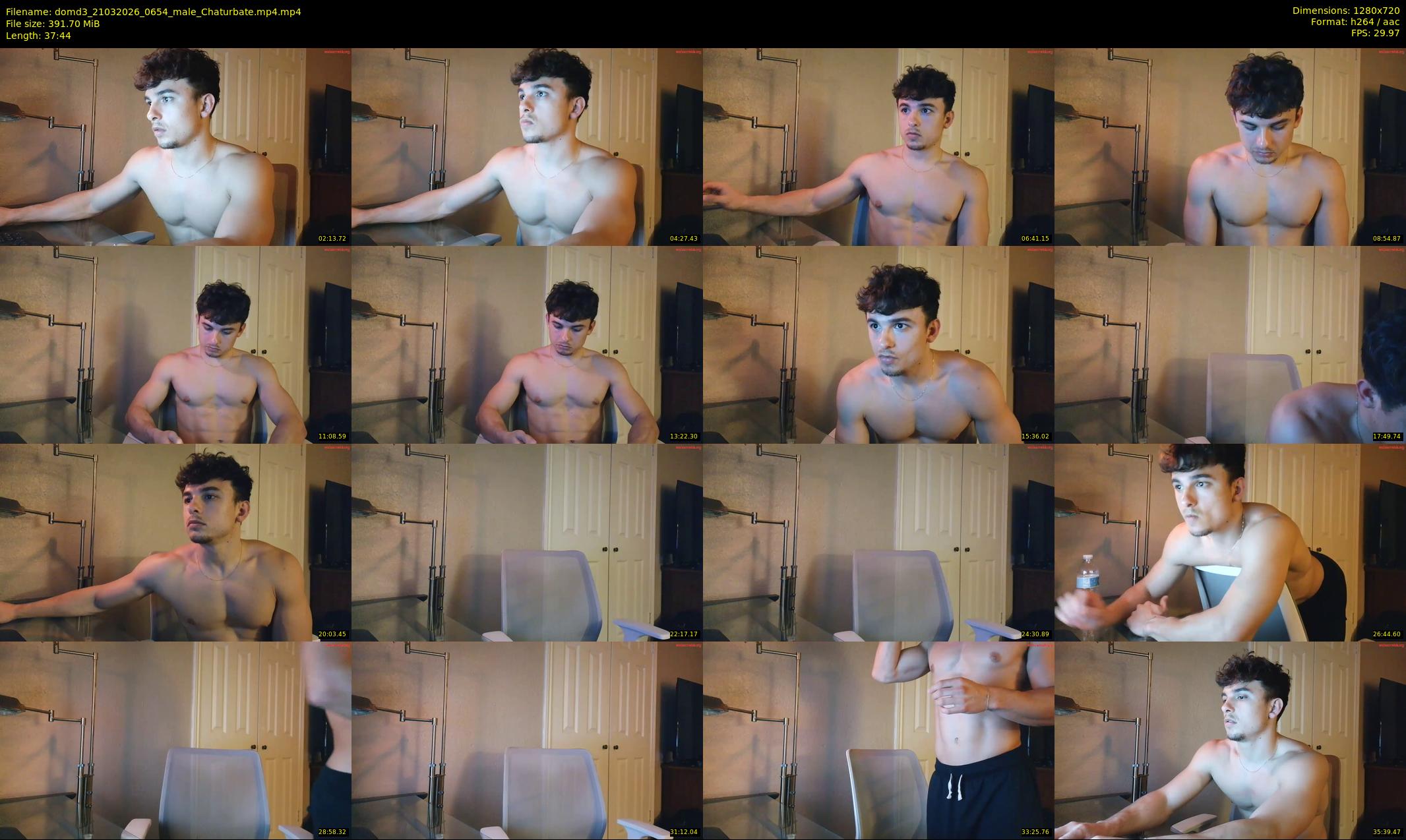 domd3 — 38 minute Chaturbate male cam show recording, 720p, Mar 21, 2026