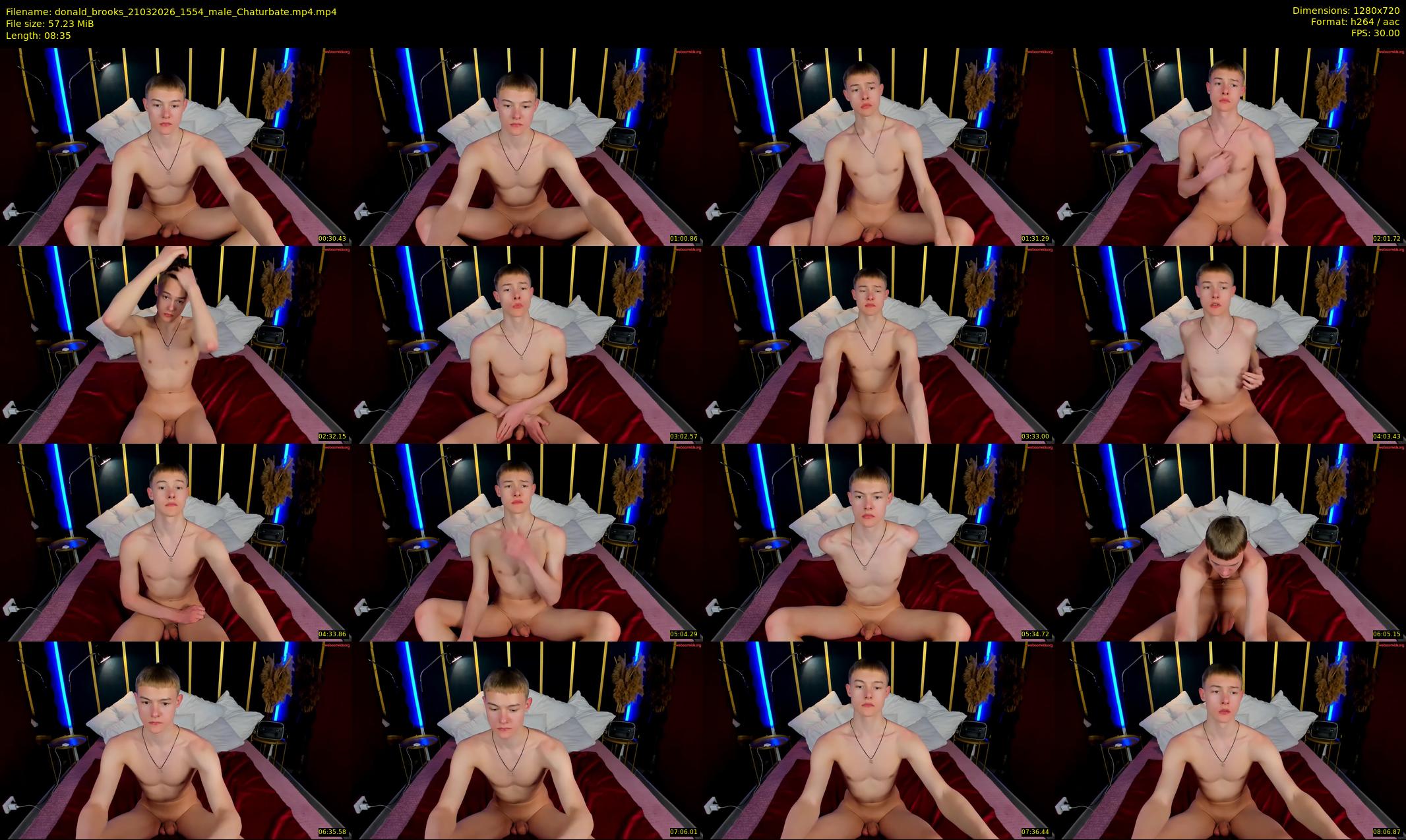 donald_brooks — 9 minute Chaturbate male cam show recording, 720p, Mar 21, 2026